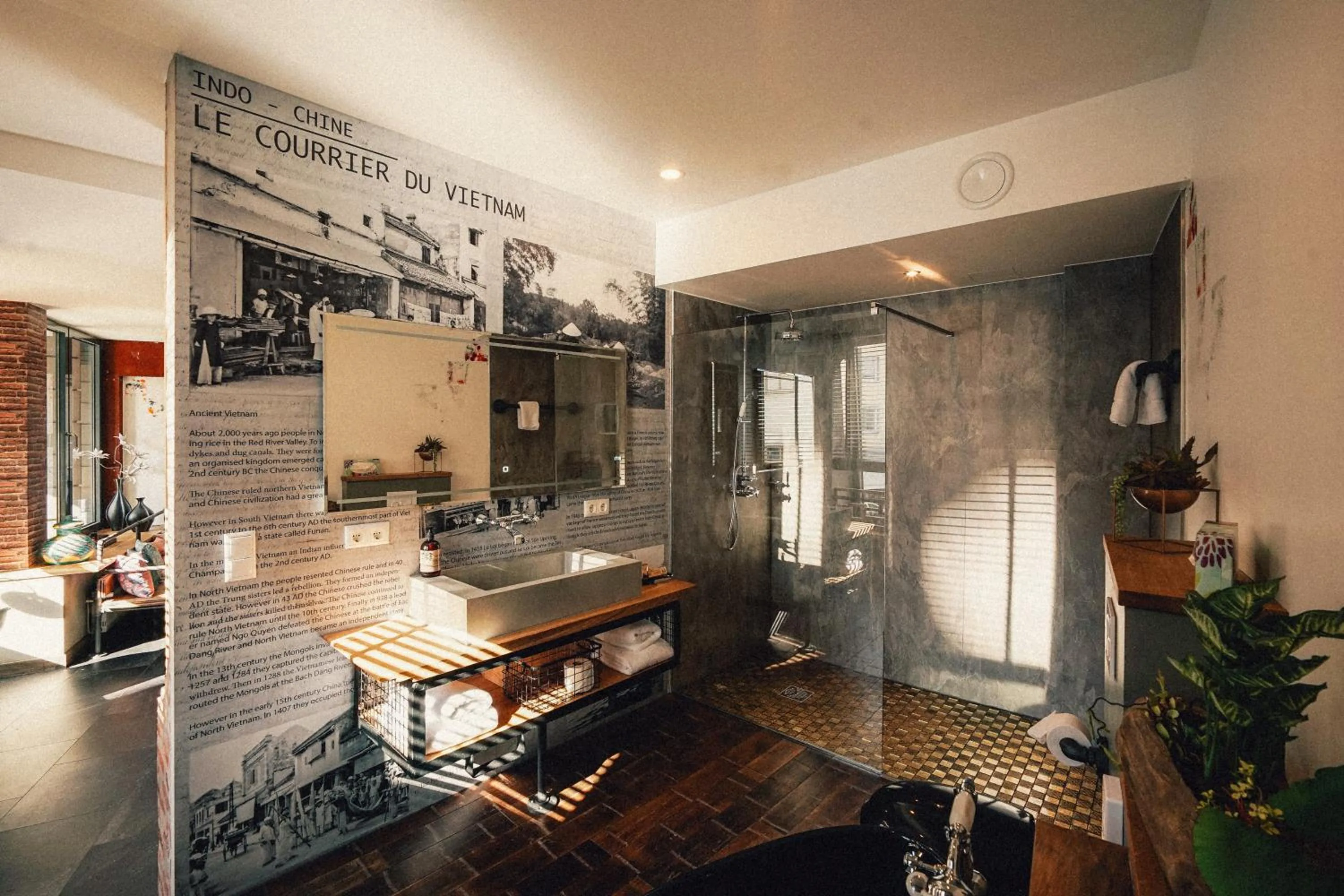 Shower in 36 Phô Cô Hotel & Suites