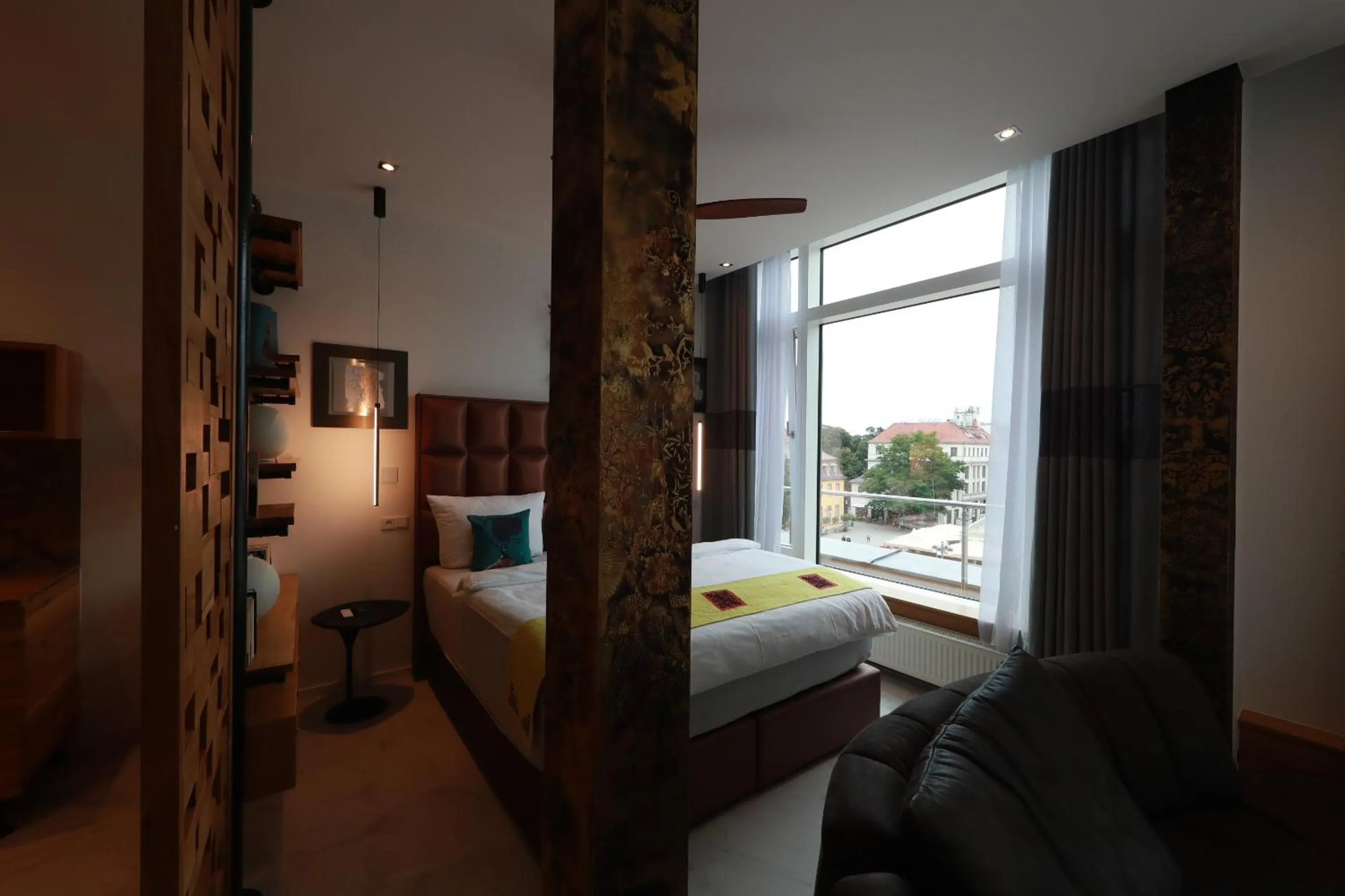 Bed in 36 Phô Cô Hotel & Suites