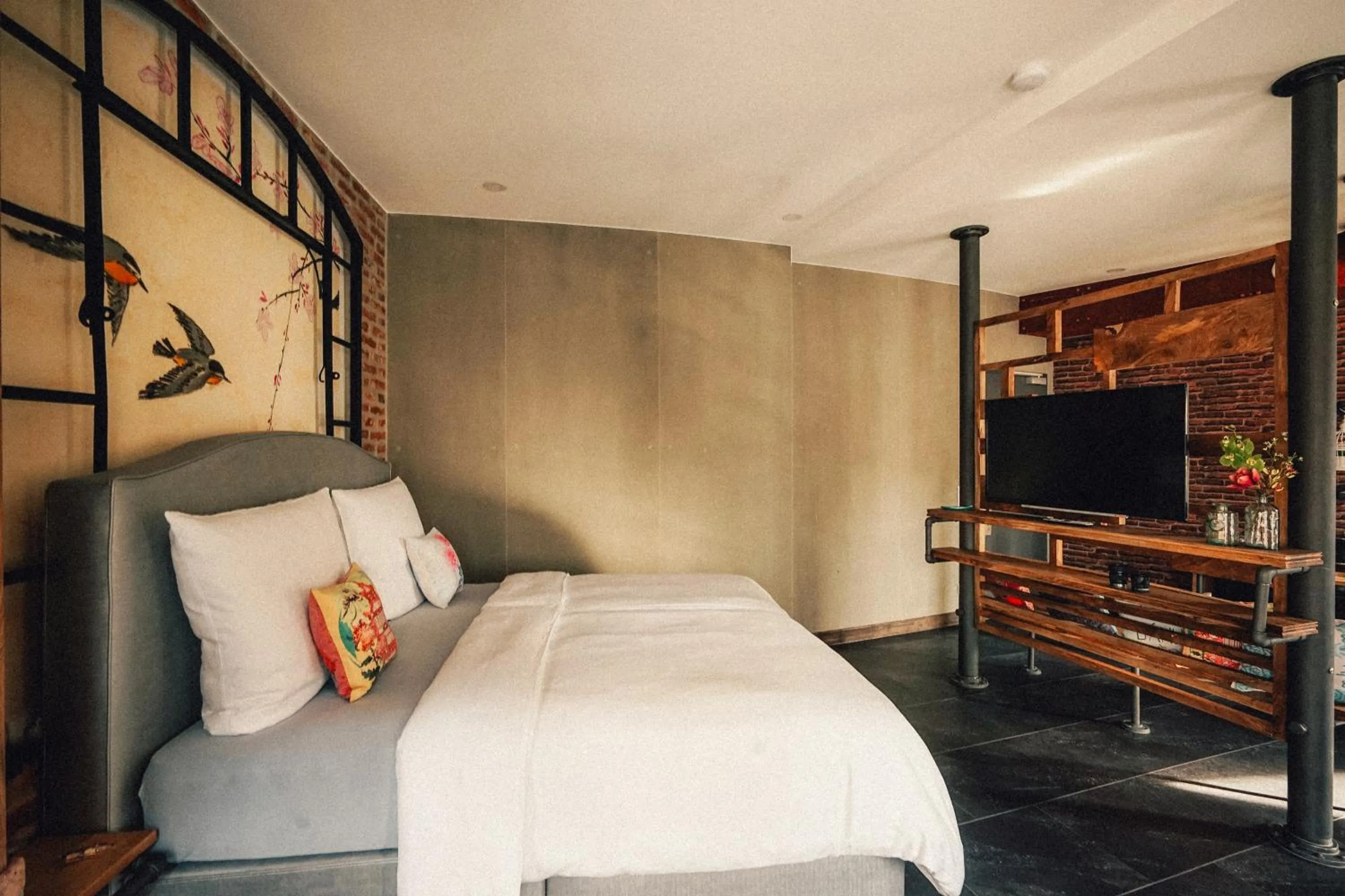 Bed in 36 Phô Cô Hotel & Suites