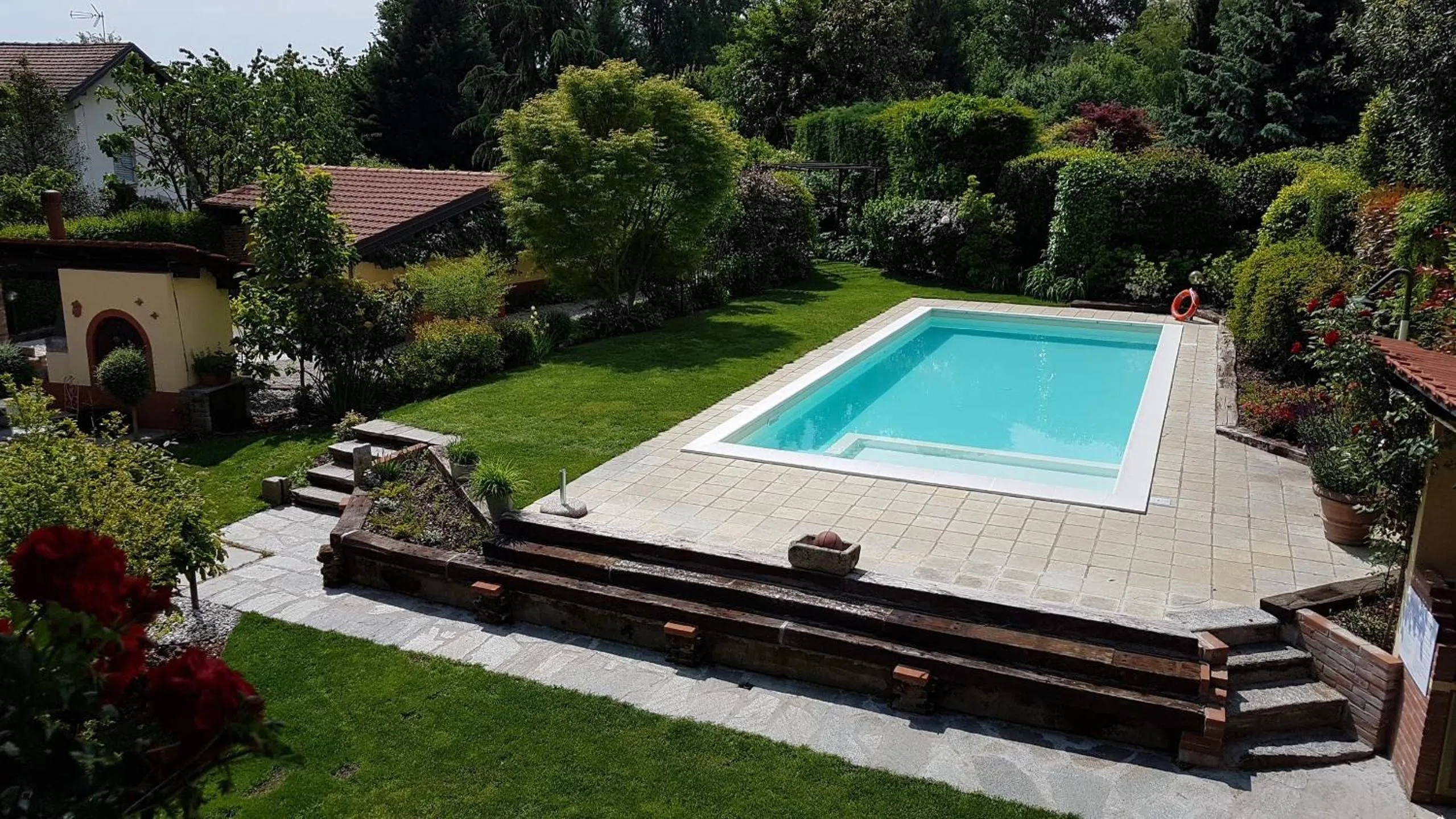 Pool view in B&B La Cascina di Monia e Mario