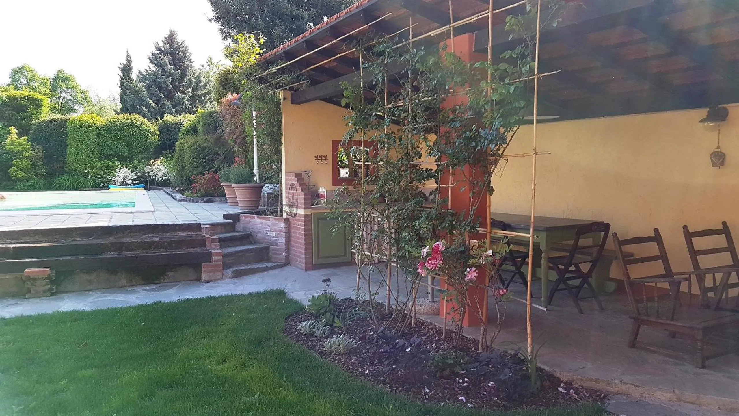 Garden in B&B La Cascina di Monia e Mario