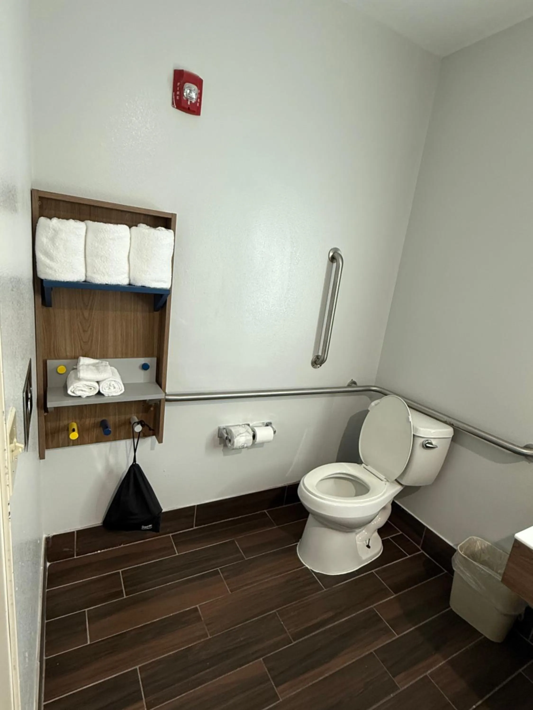 Bathroom in Microtel Inn and Suites Baton Rouge Airport