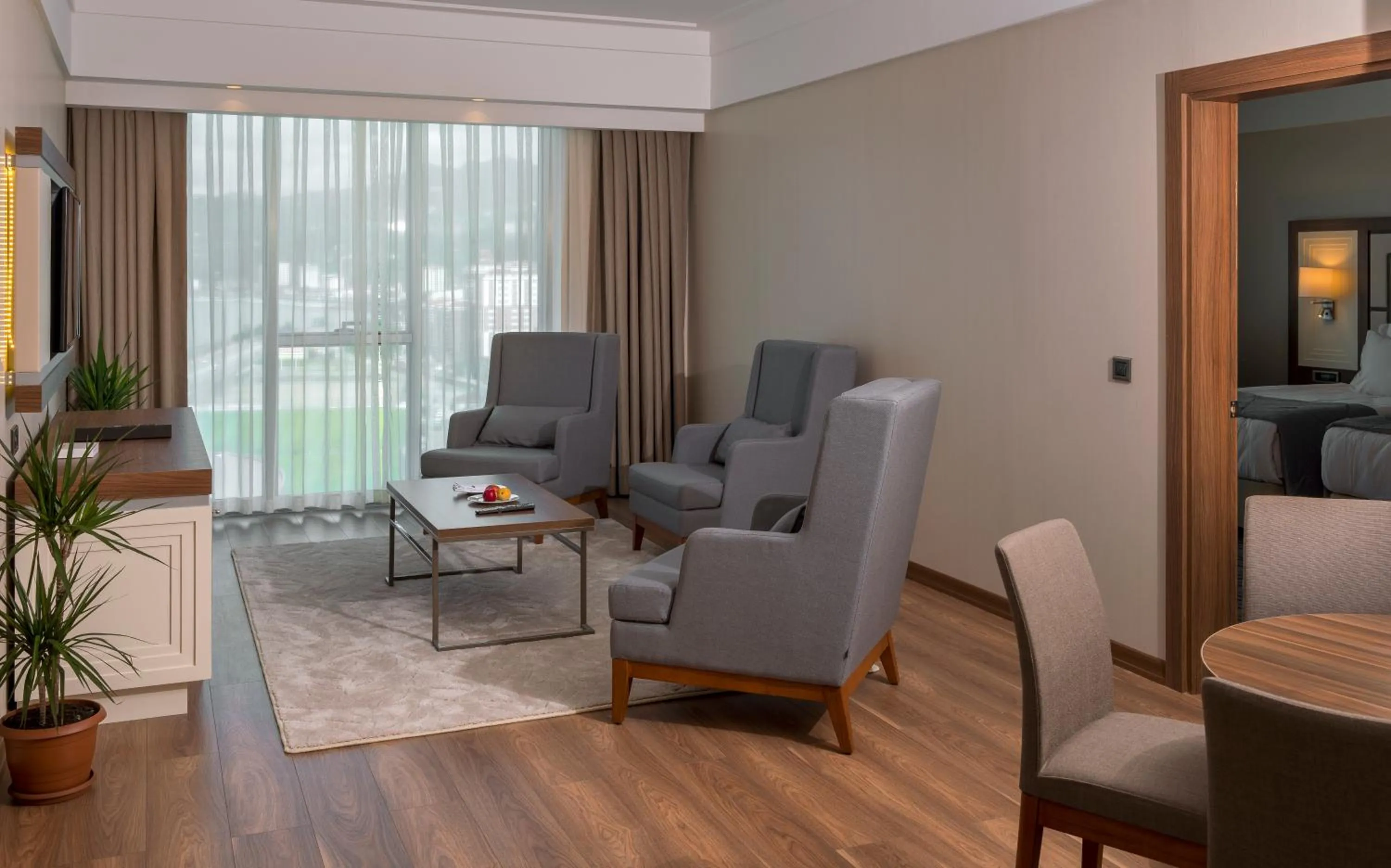Seating area in Ramada Plaza by Wyndham Rize