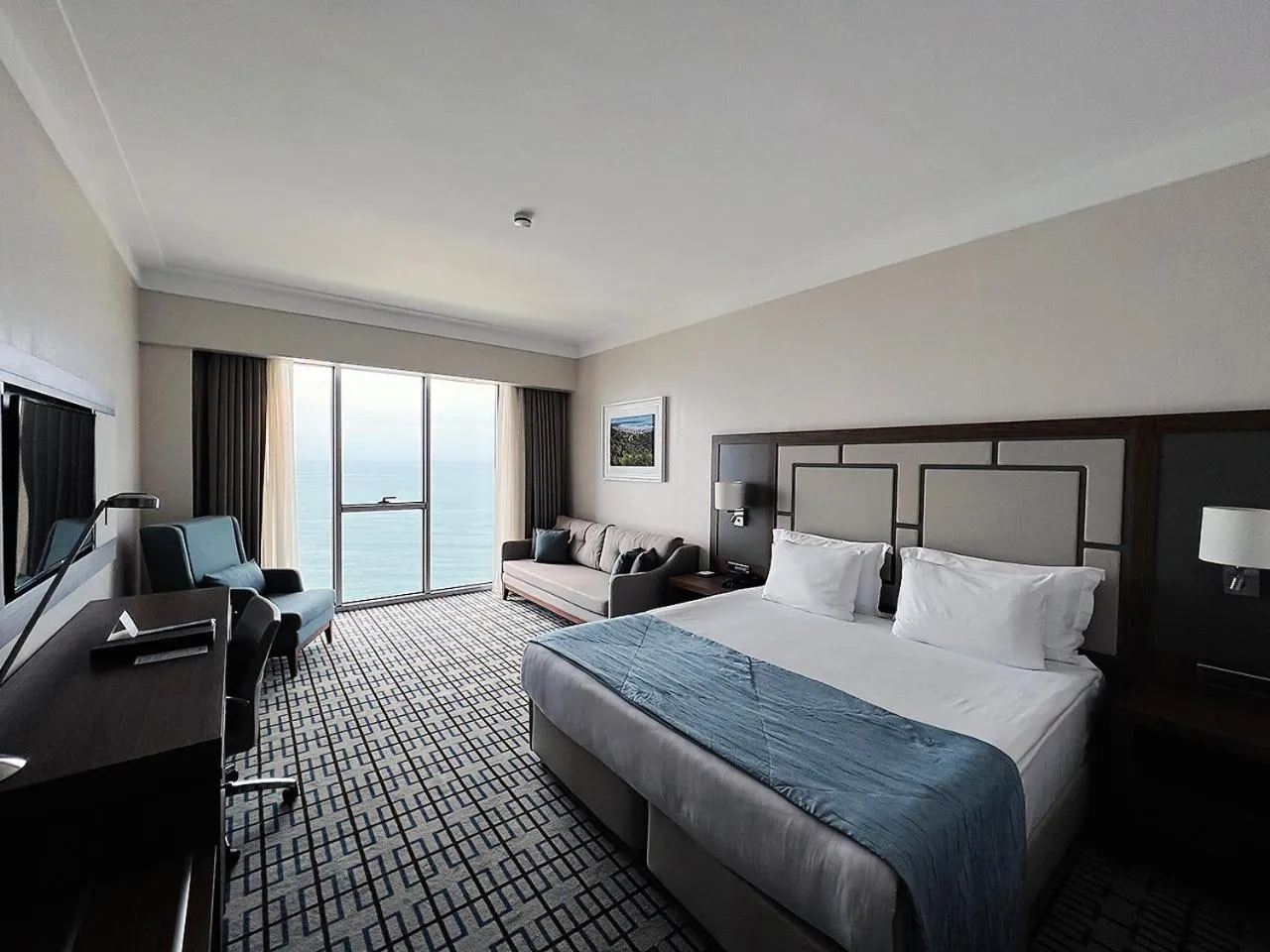 View (from property/room), Bed in Ramada Plaza by Wyndham Rize