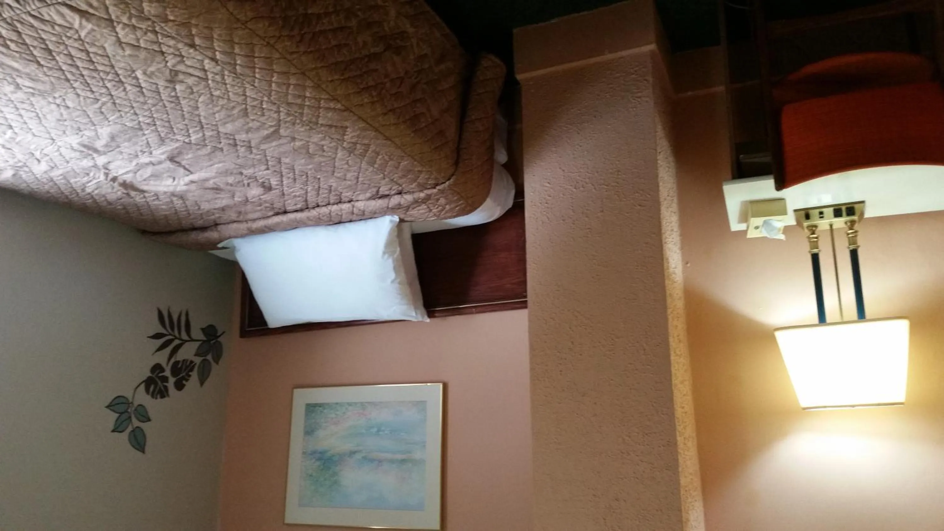 Bed in A Voyageur's Guest House