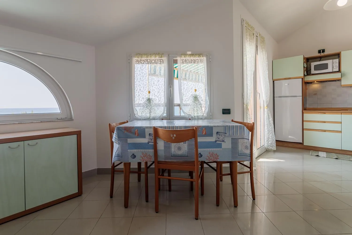 Kitchen or kitchenette in Residence Villa Alda