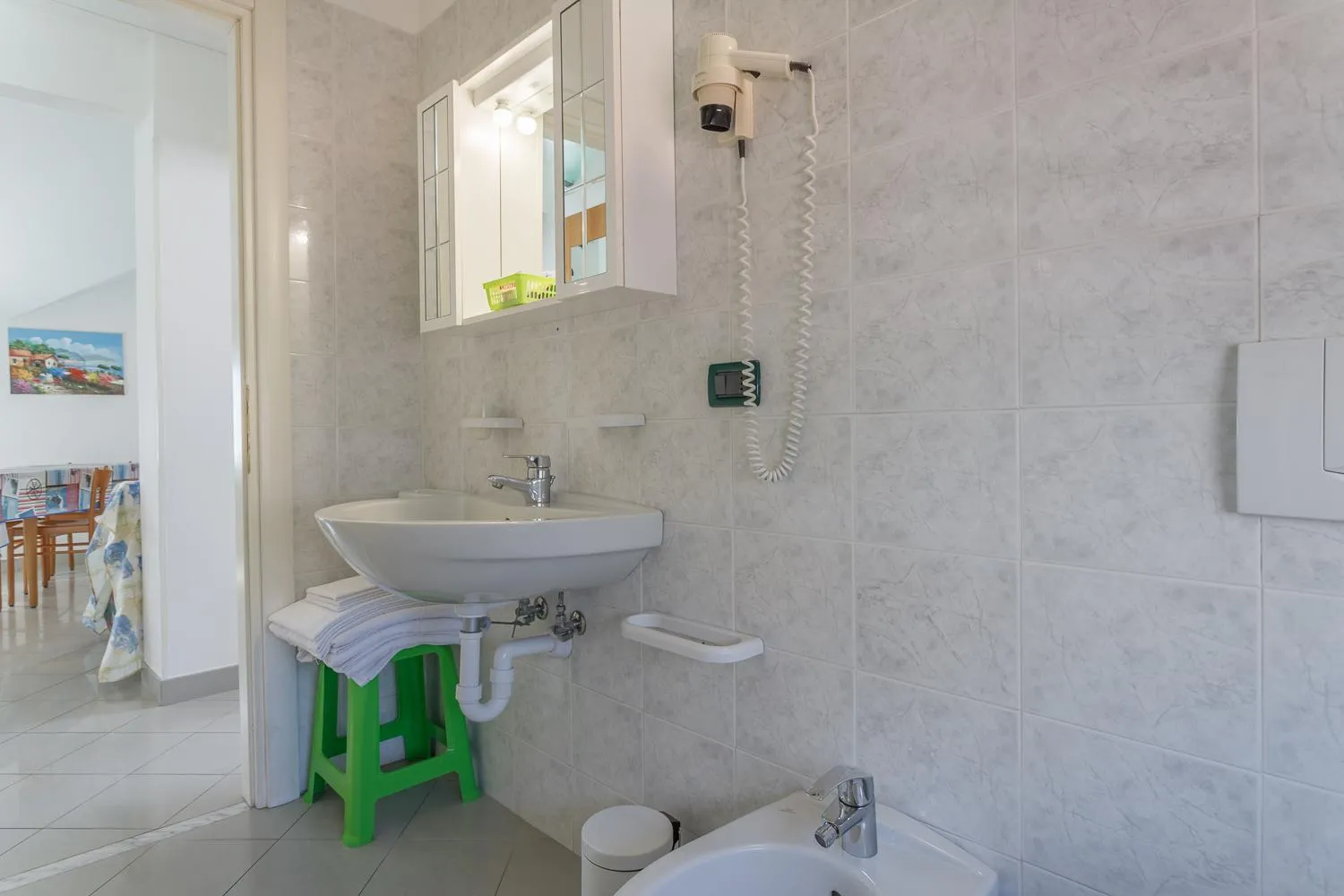 Shower in Residence Villa Alda