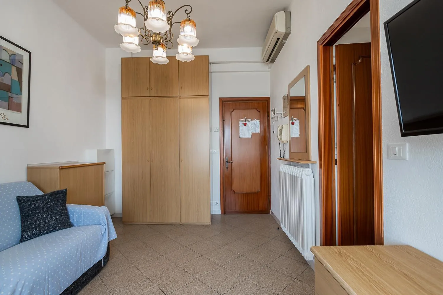 Living room, Bed in Residence Villa Alda