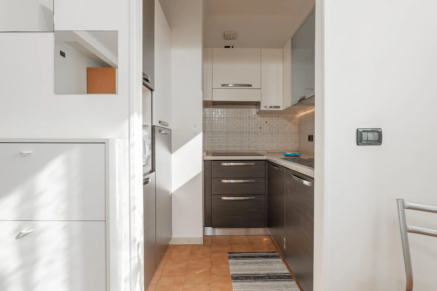 Kitchen or kitchenette in Residence Villa Alda