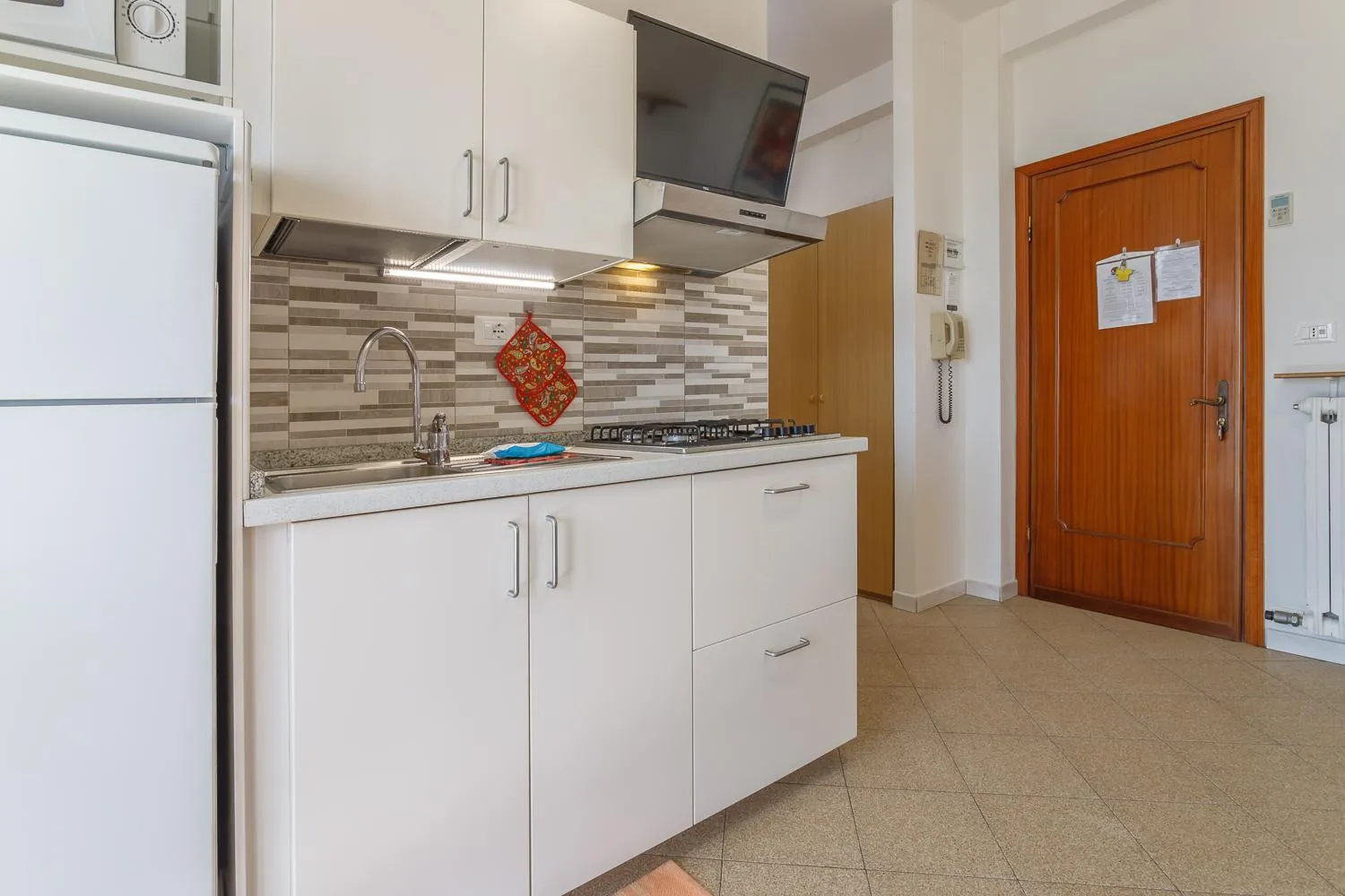 Kitchen or kitchenette in Residence Villa Alda
