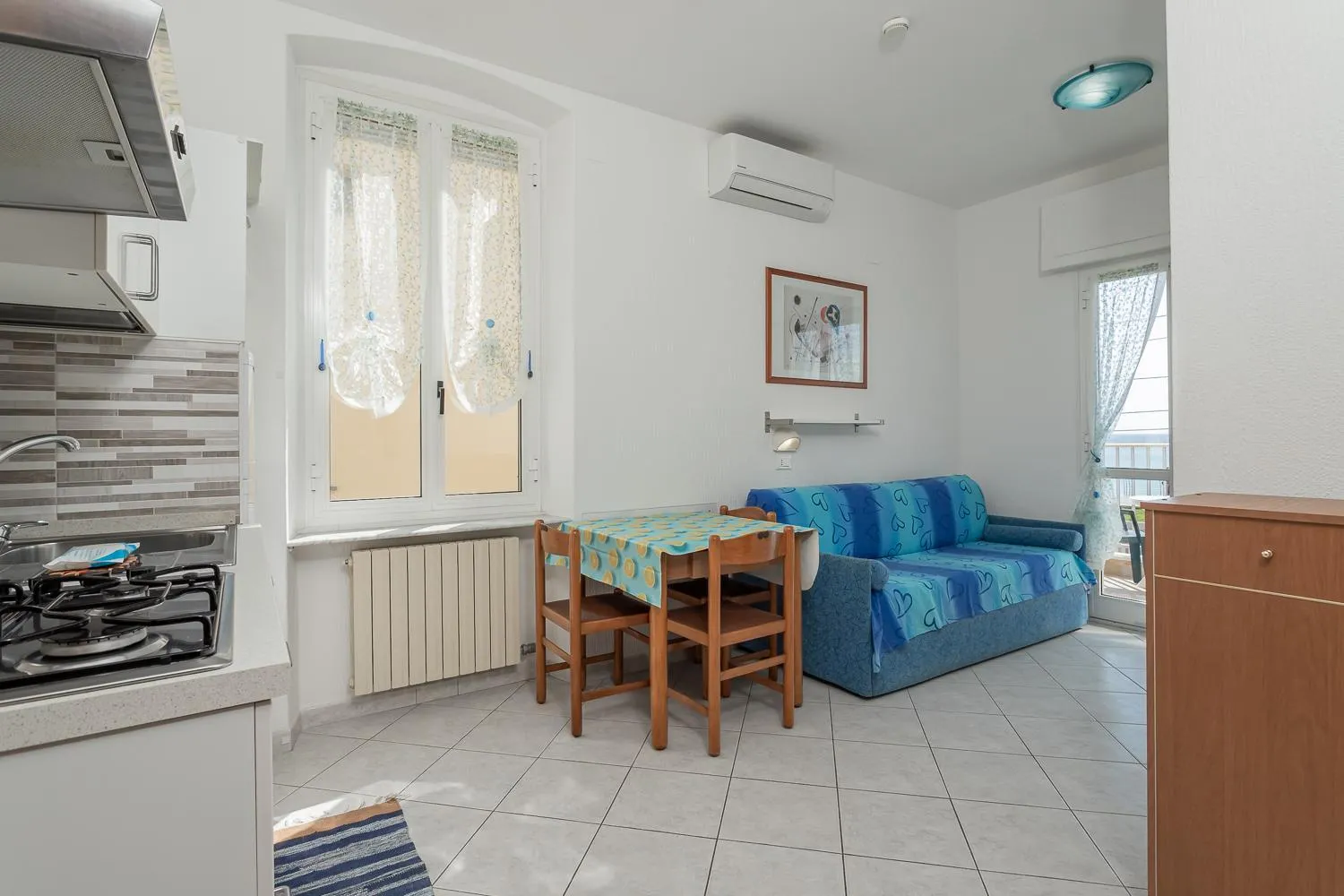 Kitchen or kitchenette in Residence Villa Alda