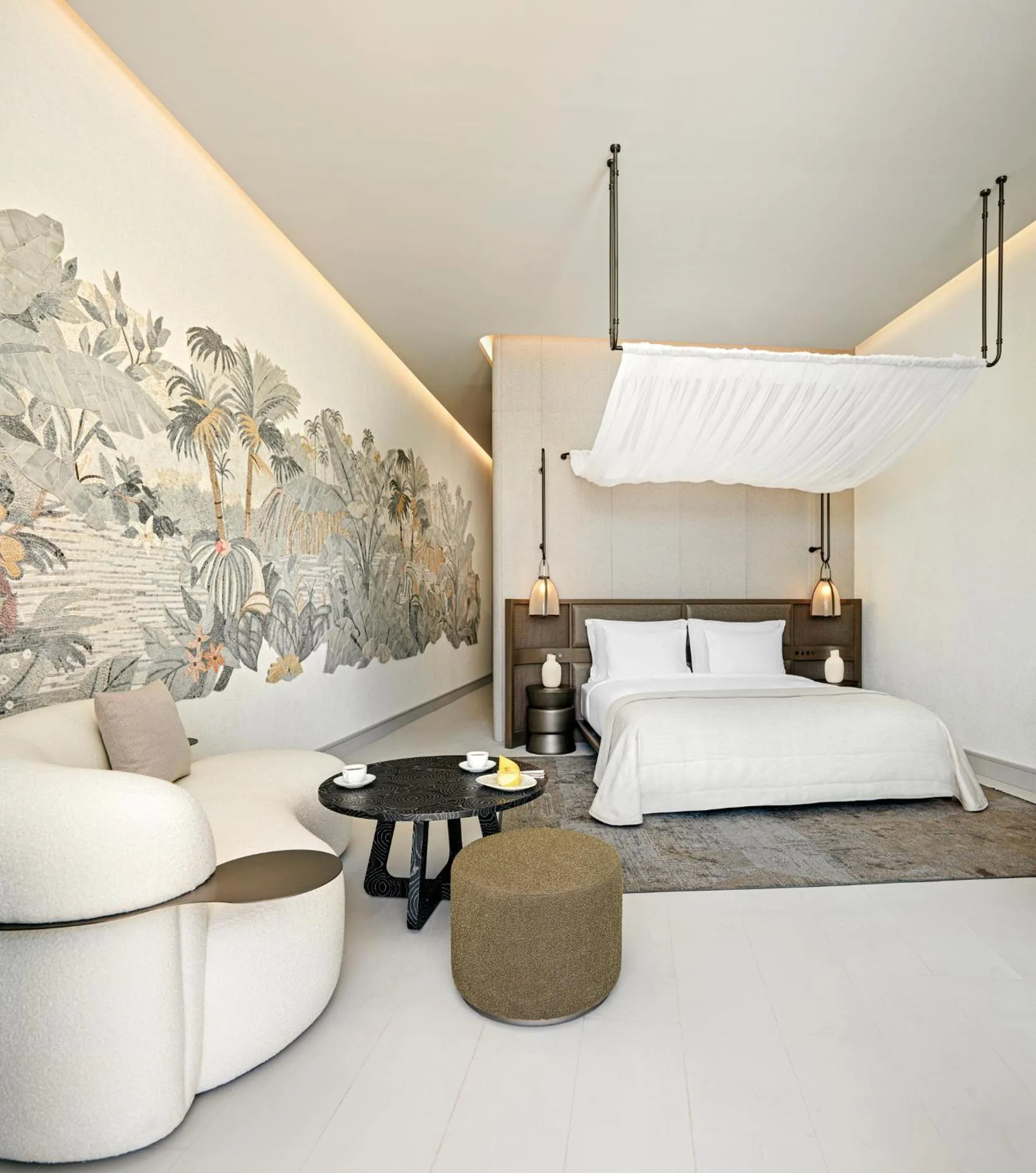 Decorative detail, Bed in Biblos Resort Alaçatı