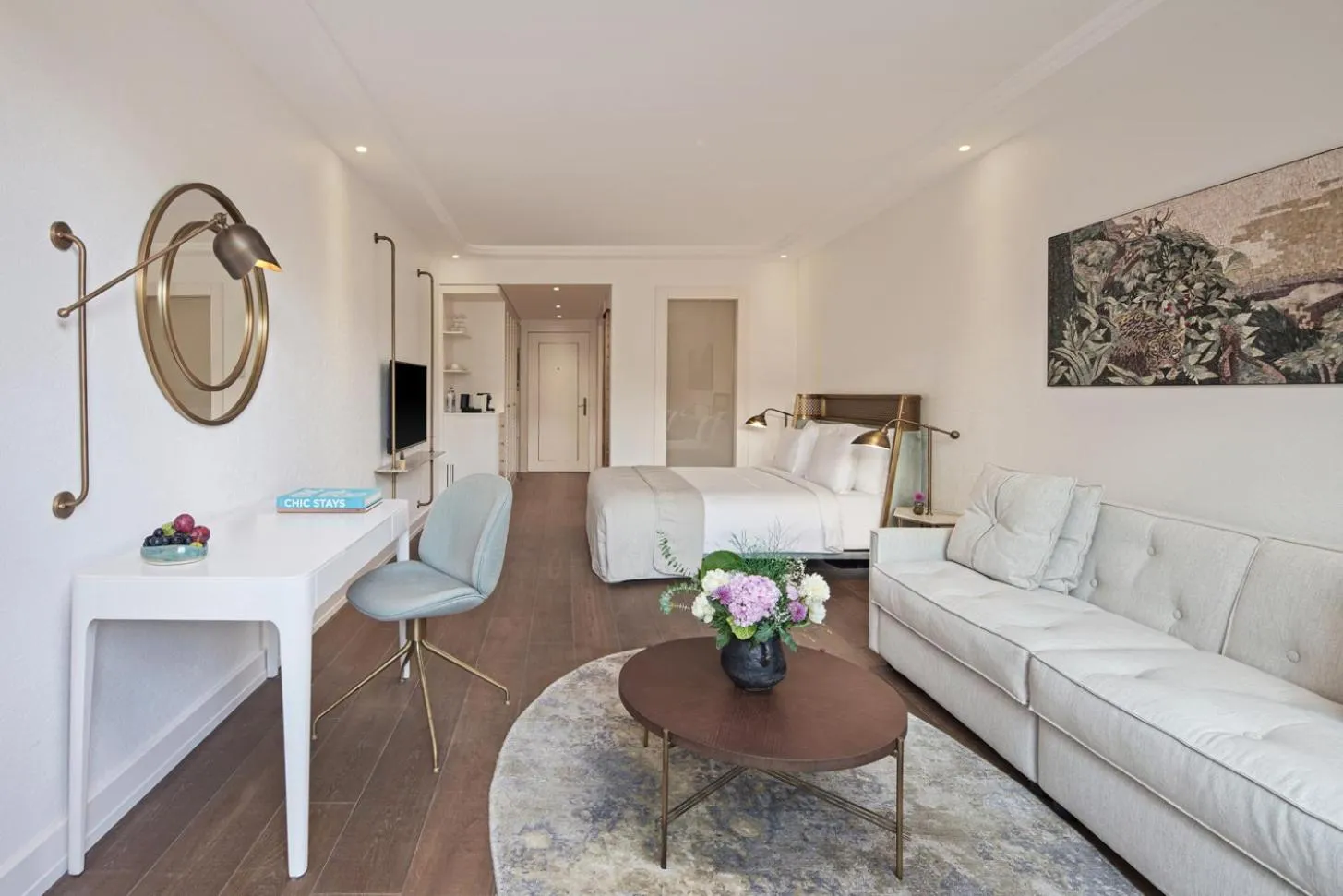 TV and multimedia, Bed in Biblos Resort Alaçatı