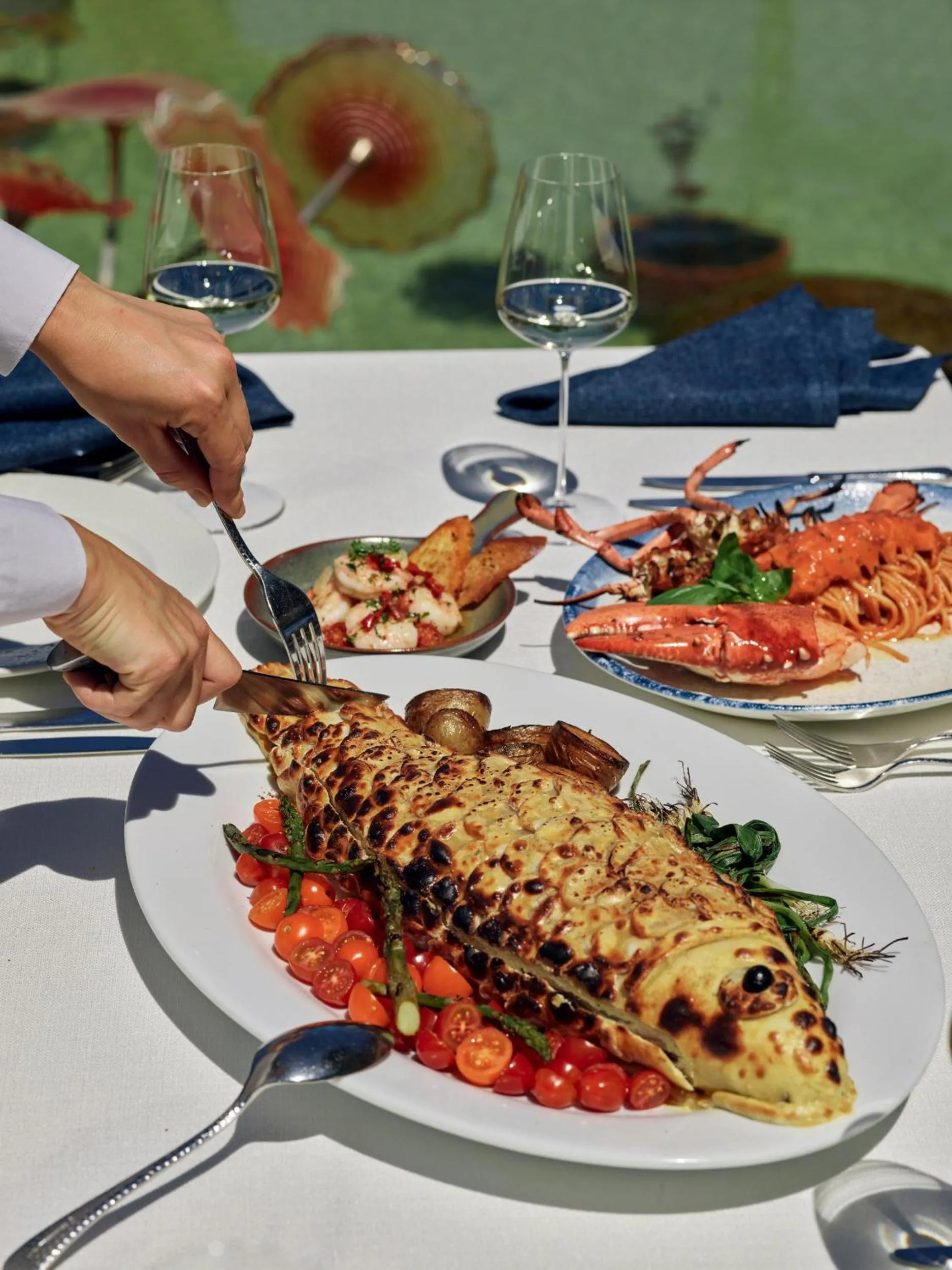 Food and drinks in Biblos Resort Alaçatı