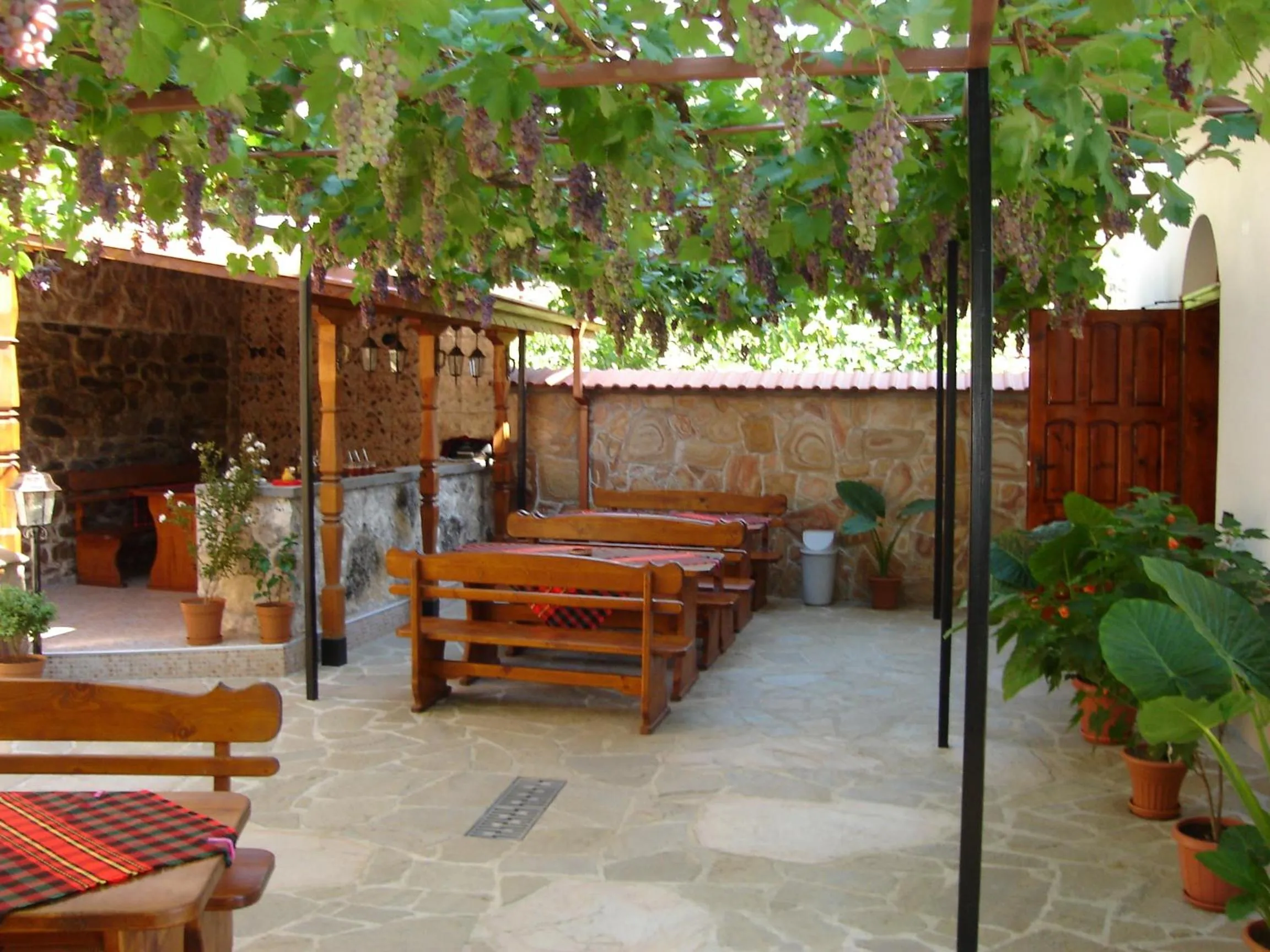 Garden view in Centaur Family Hotel