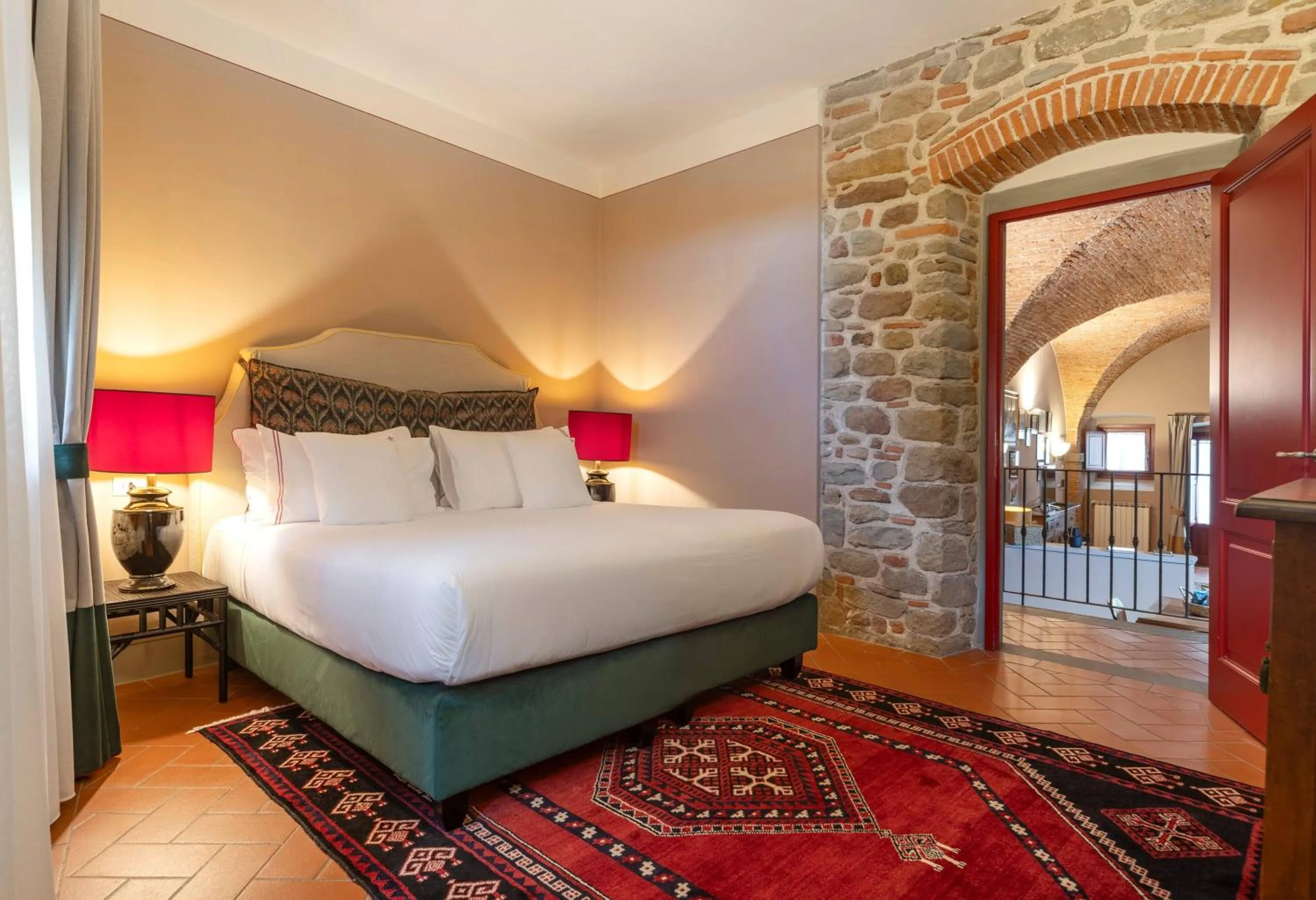 Bed in Hotel Tenuta di Artimino Meliá Collection