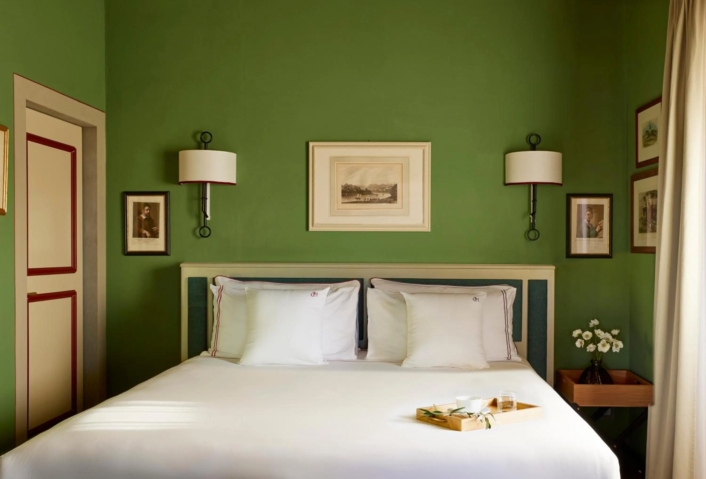 Bed in Tenuta di Artimino member of Meliá Collection Wine Resort