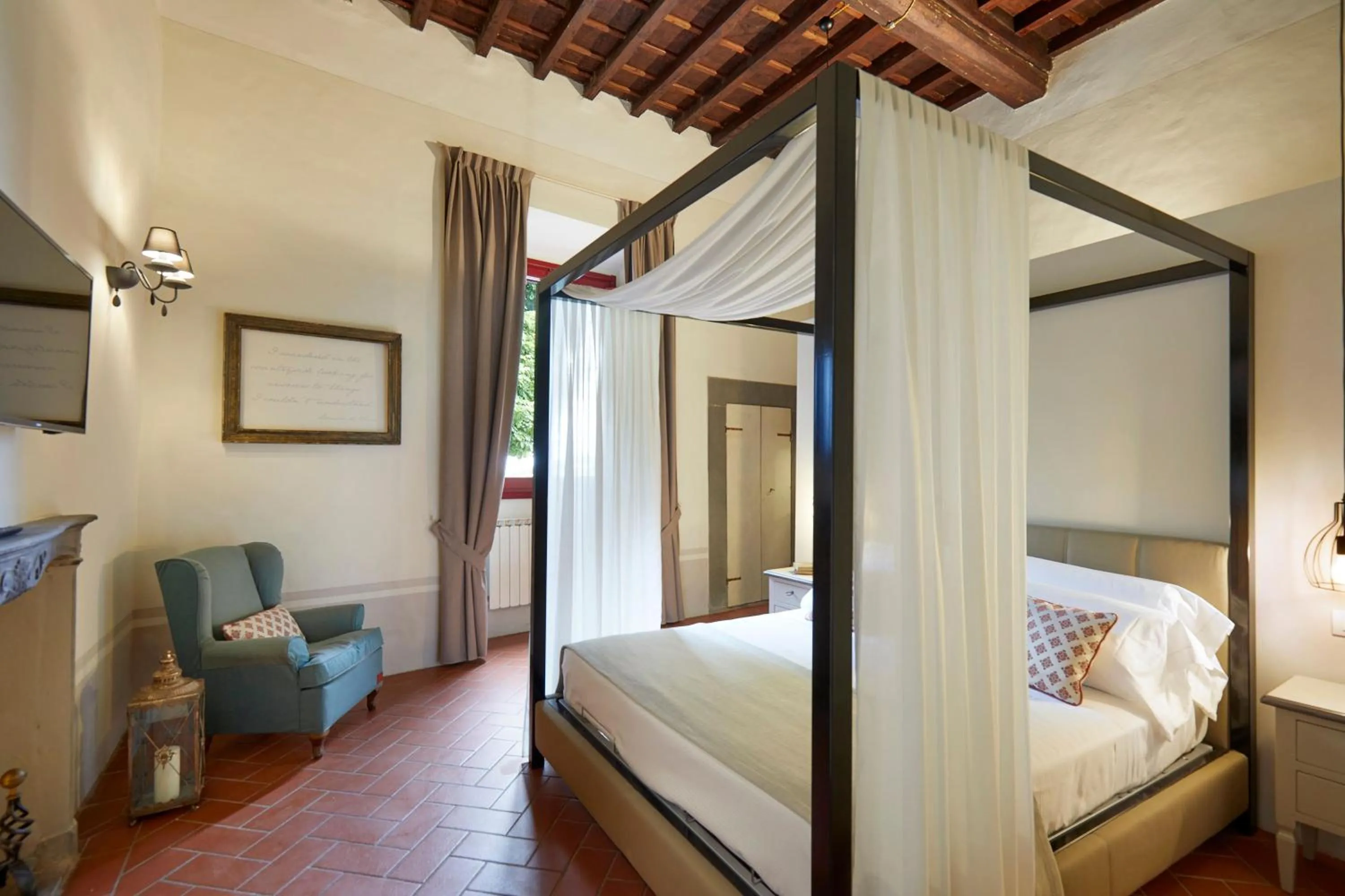 Bed in Hotel Tenuta di Artimino Meliá Collection