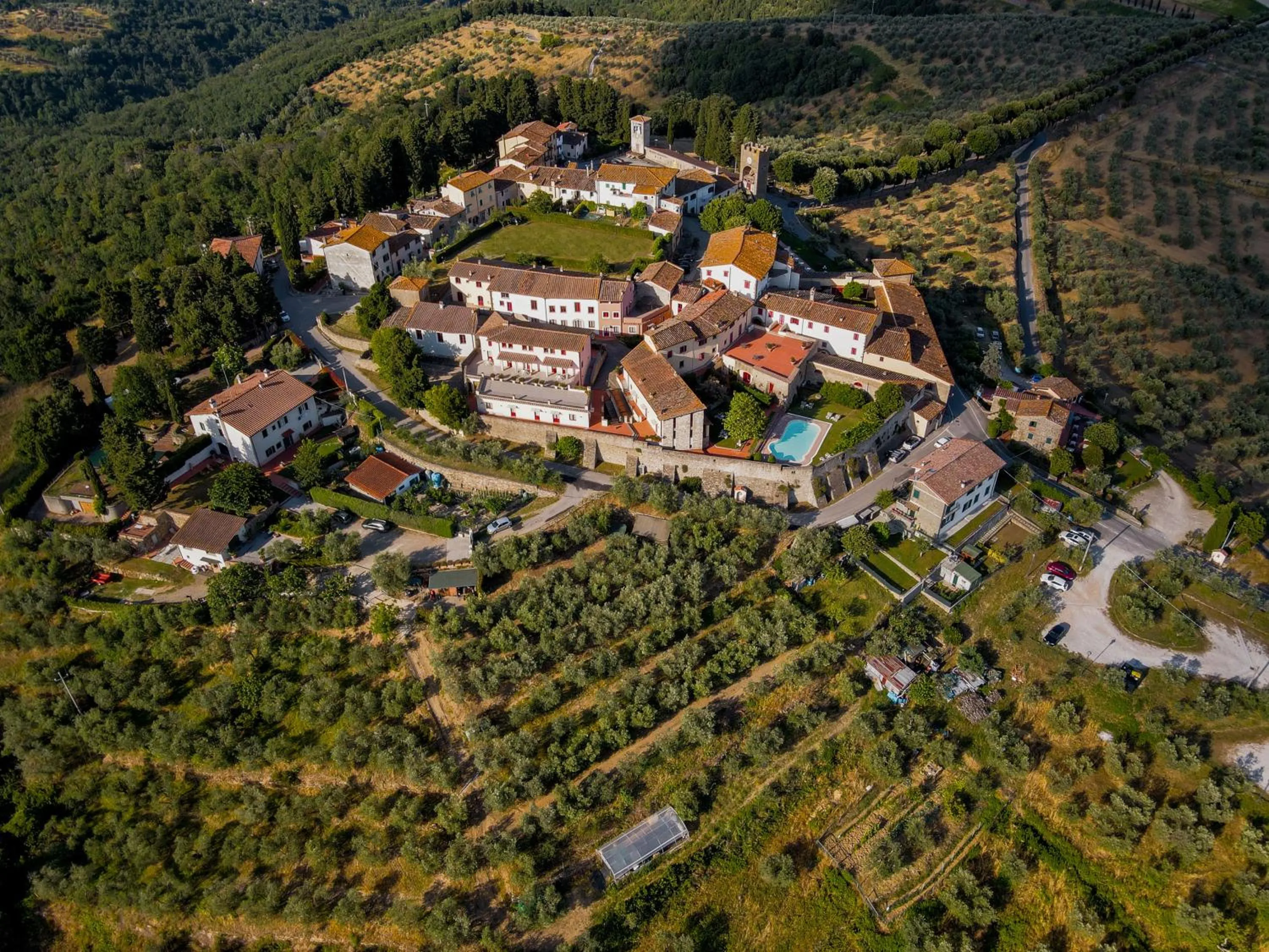 Bird's eye view in Tenuta di Artimino member of Meliá Collection Wine Resort