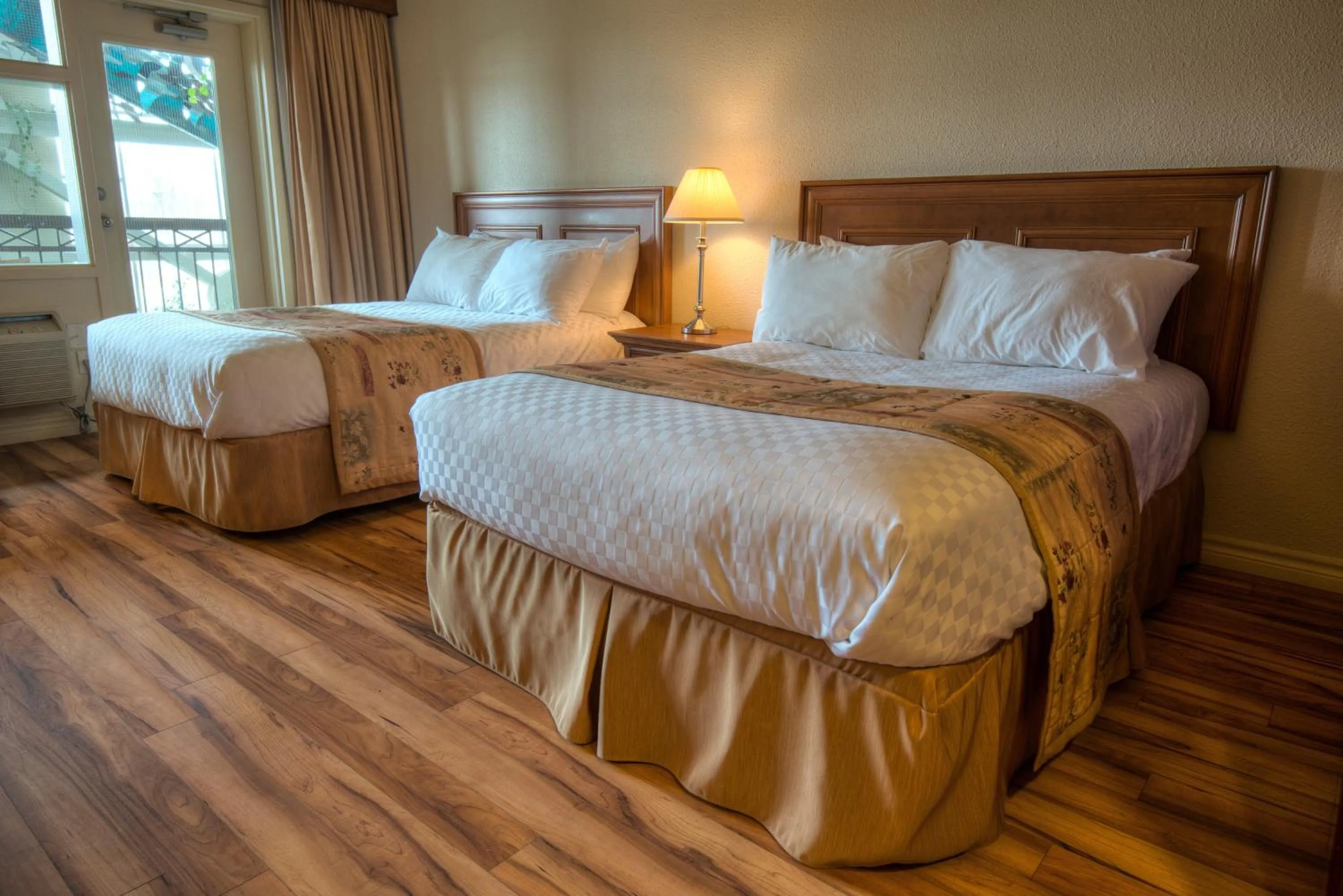 Bed in Hotel L'Oie des neiges