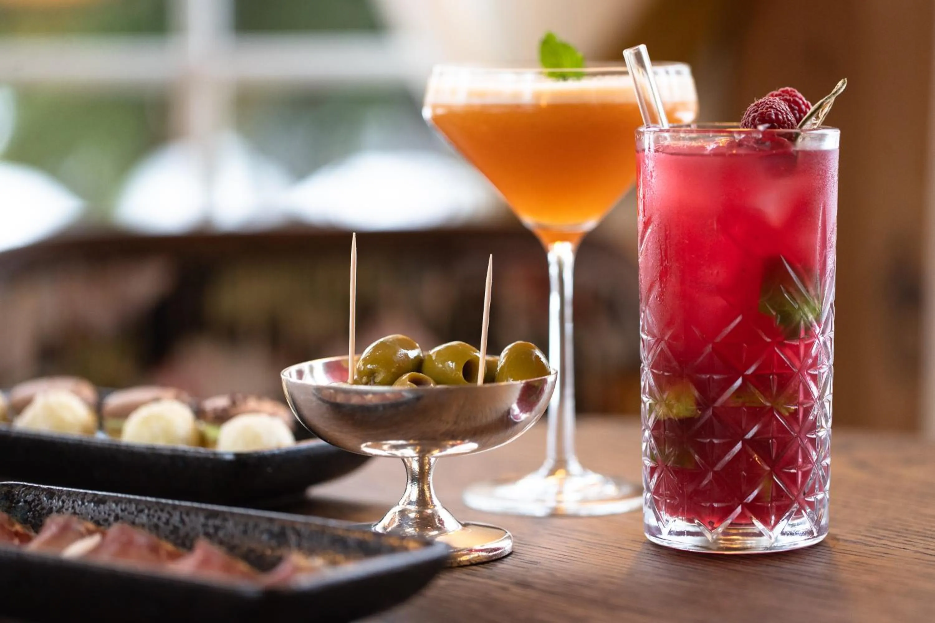 Food and drinks in Soldanella by Hotel Adula