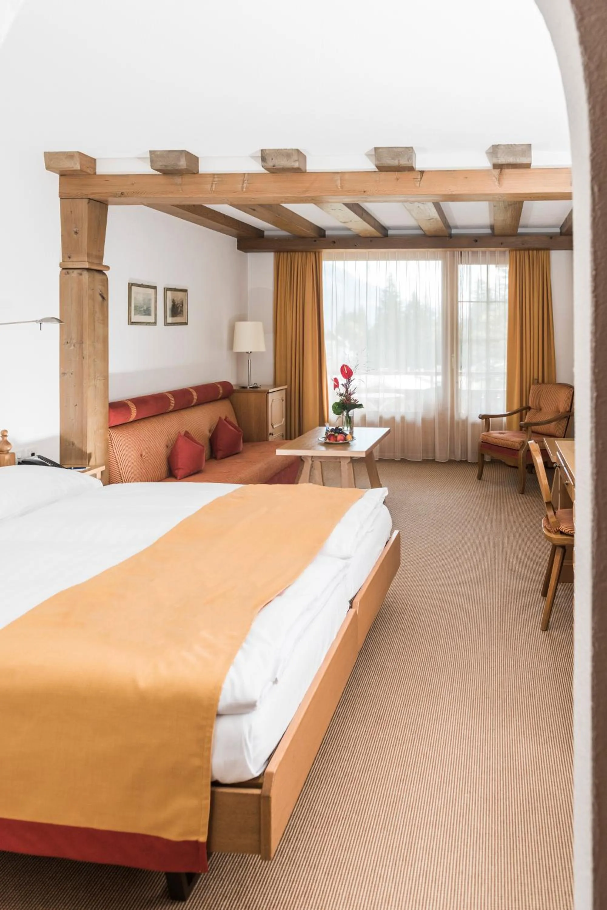 Photo of the whole room, Bed in Soldanella by Hotel Adula