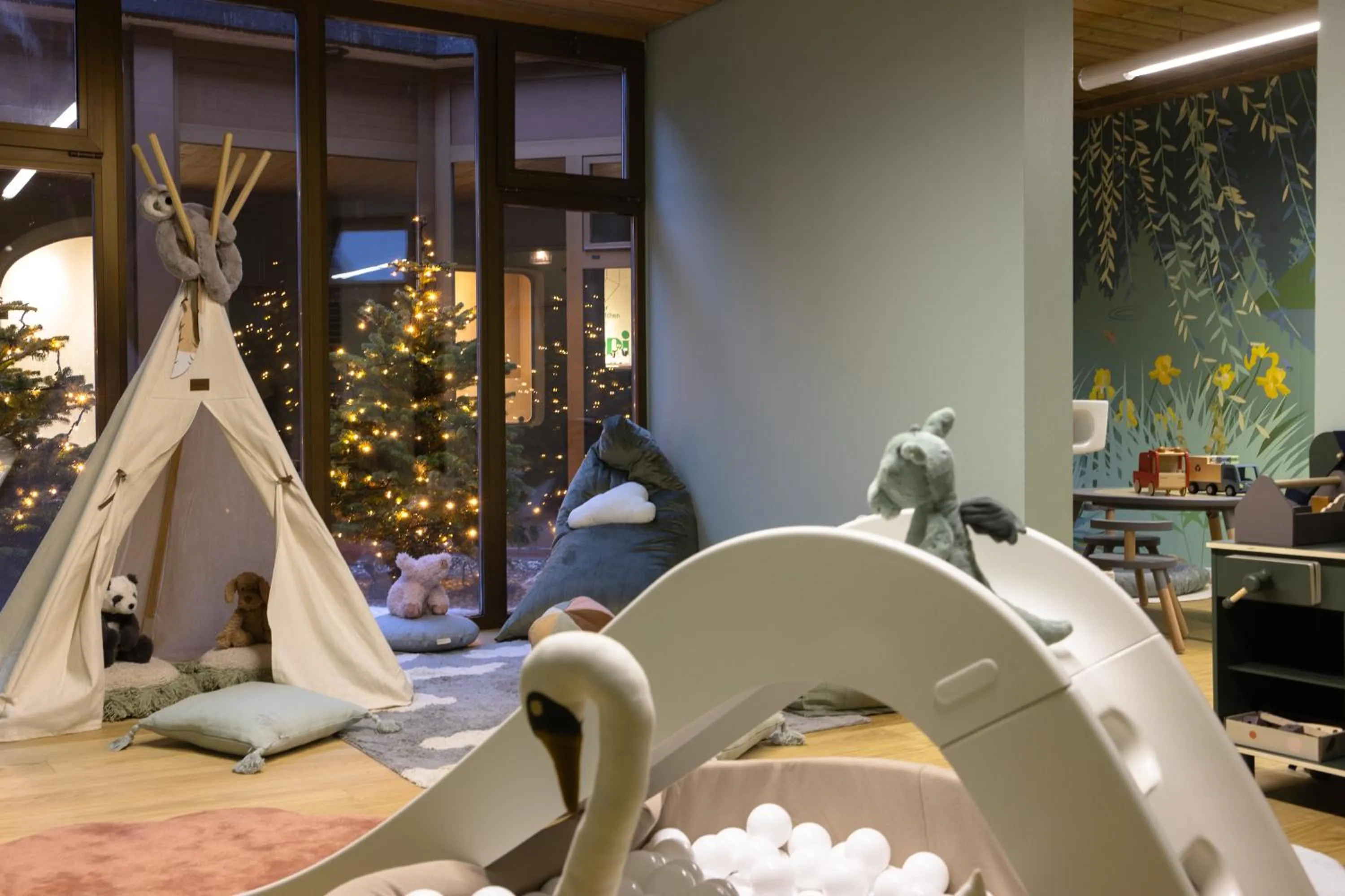 Kids's club in Soldanella by Hotel Adula