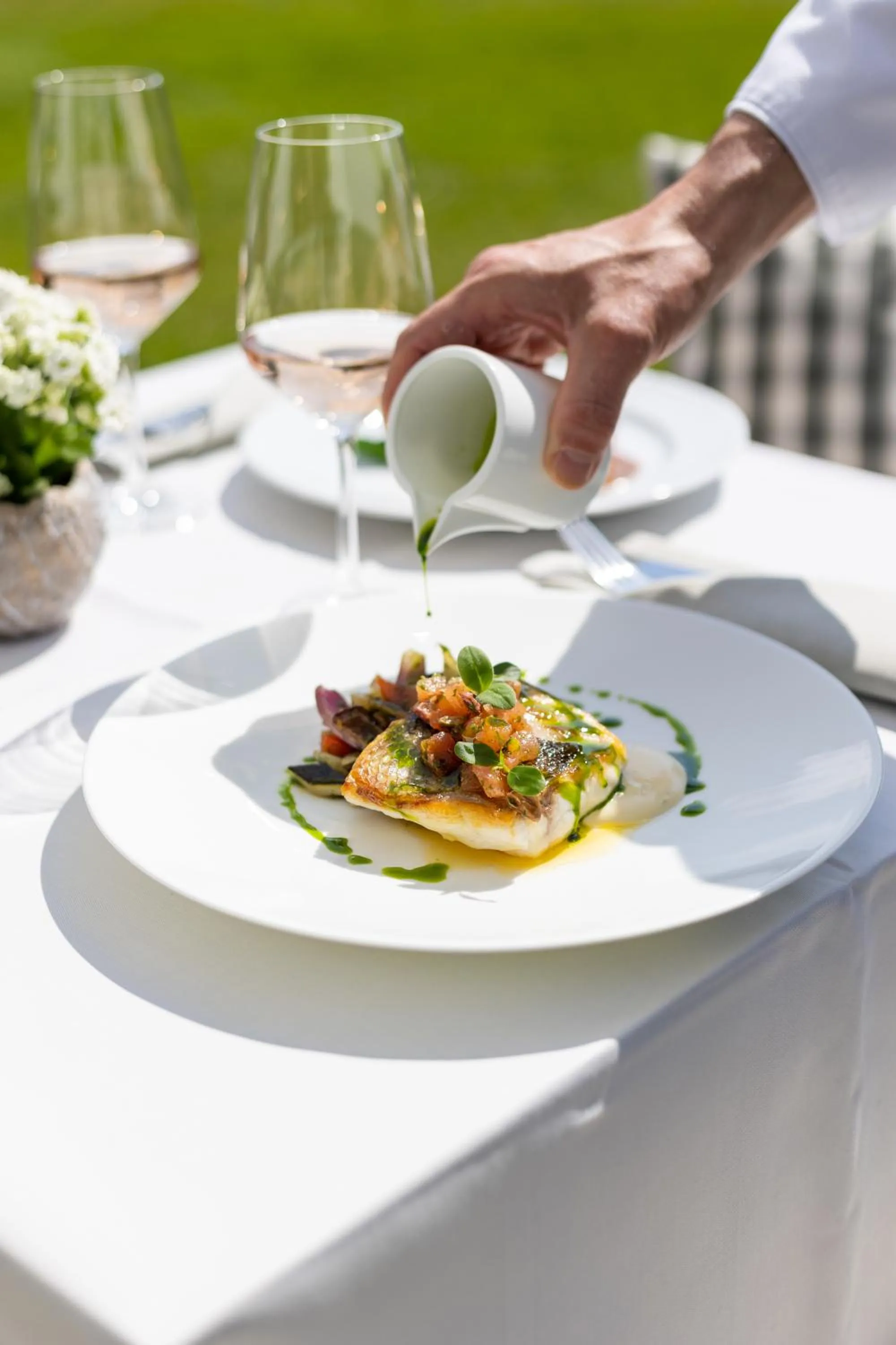 Food in Soldanella by Hotel Adula