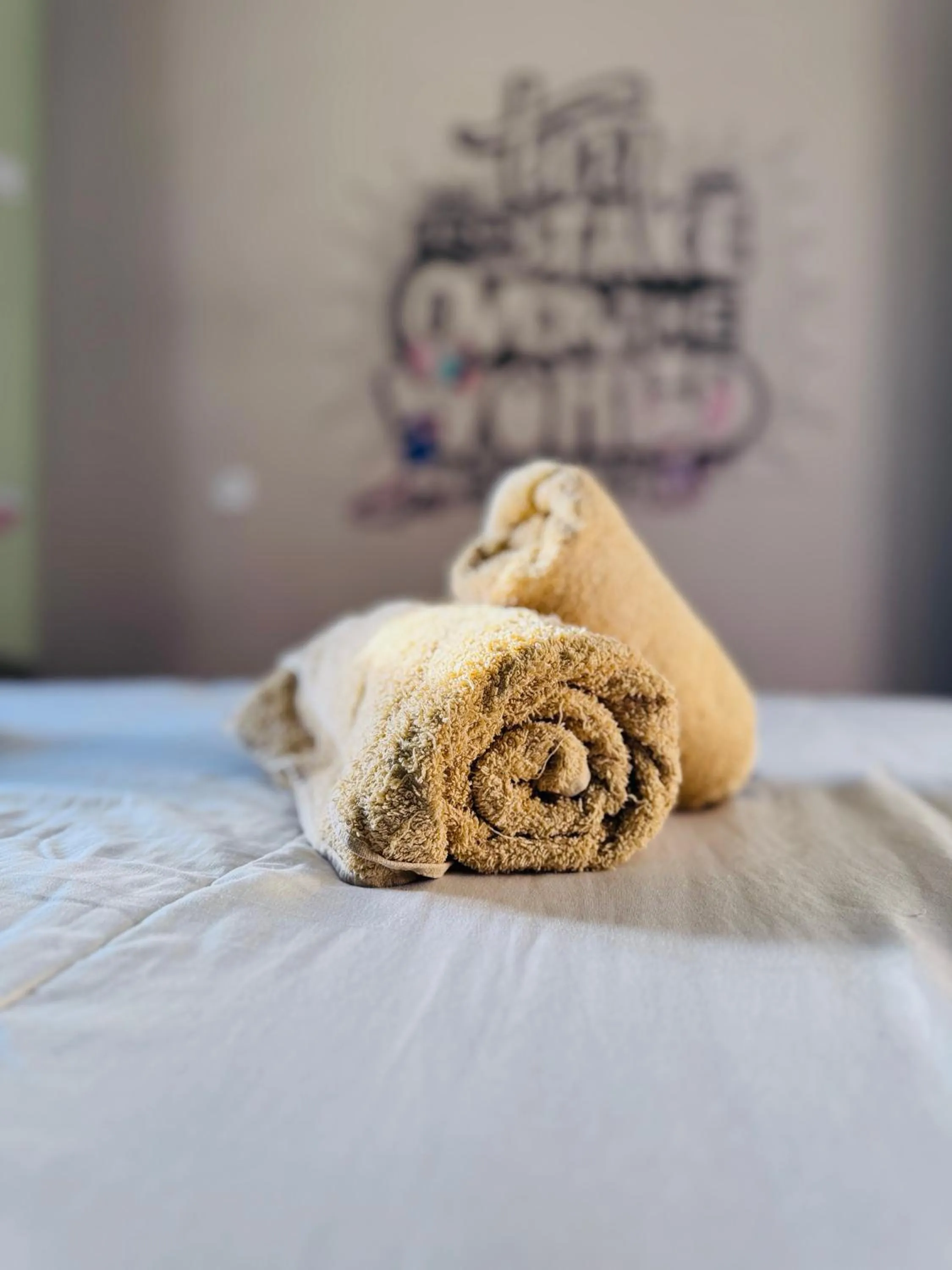 Bed in Cabañas y Hostel I Keu Ken