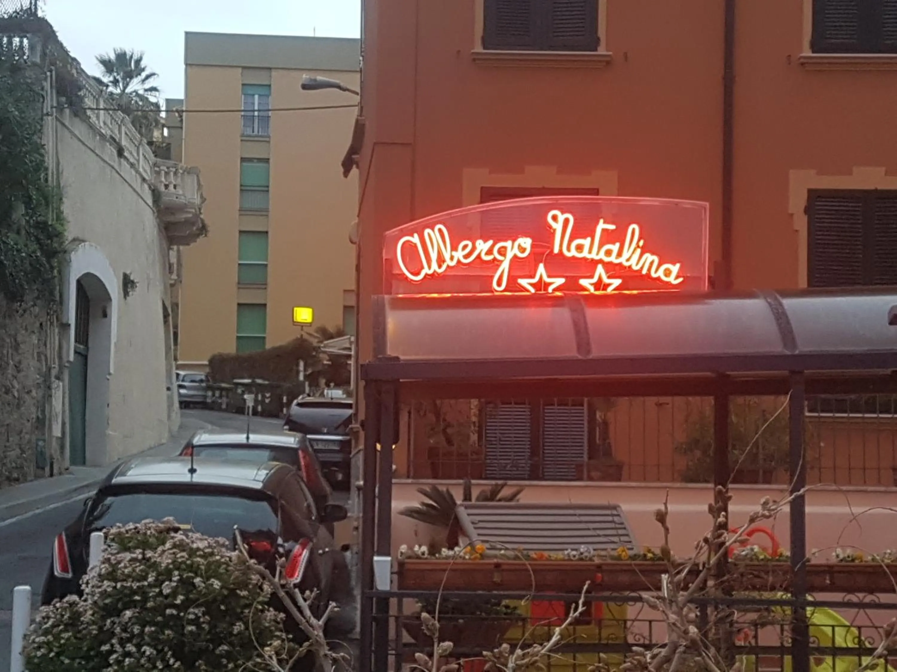 Facade/entrance in Albergo Natalina