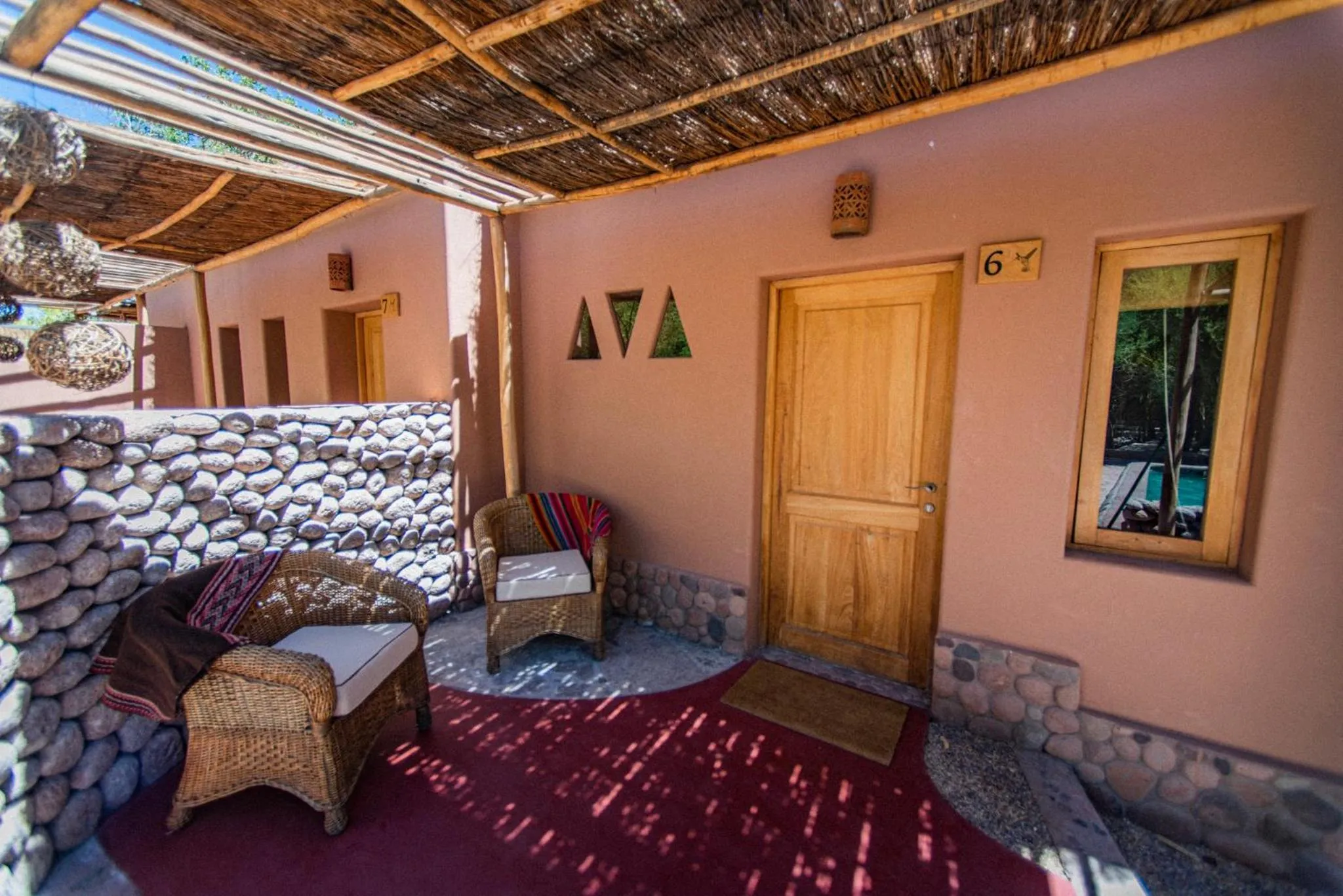 Patio in Naturalis Hotel