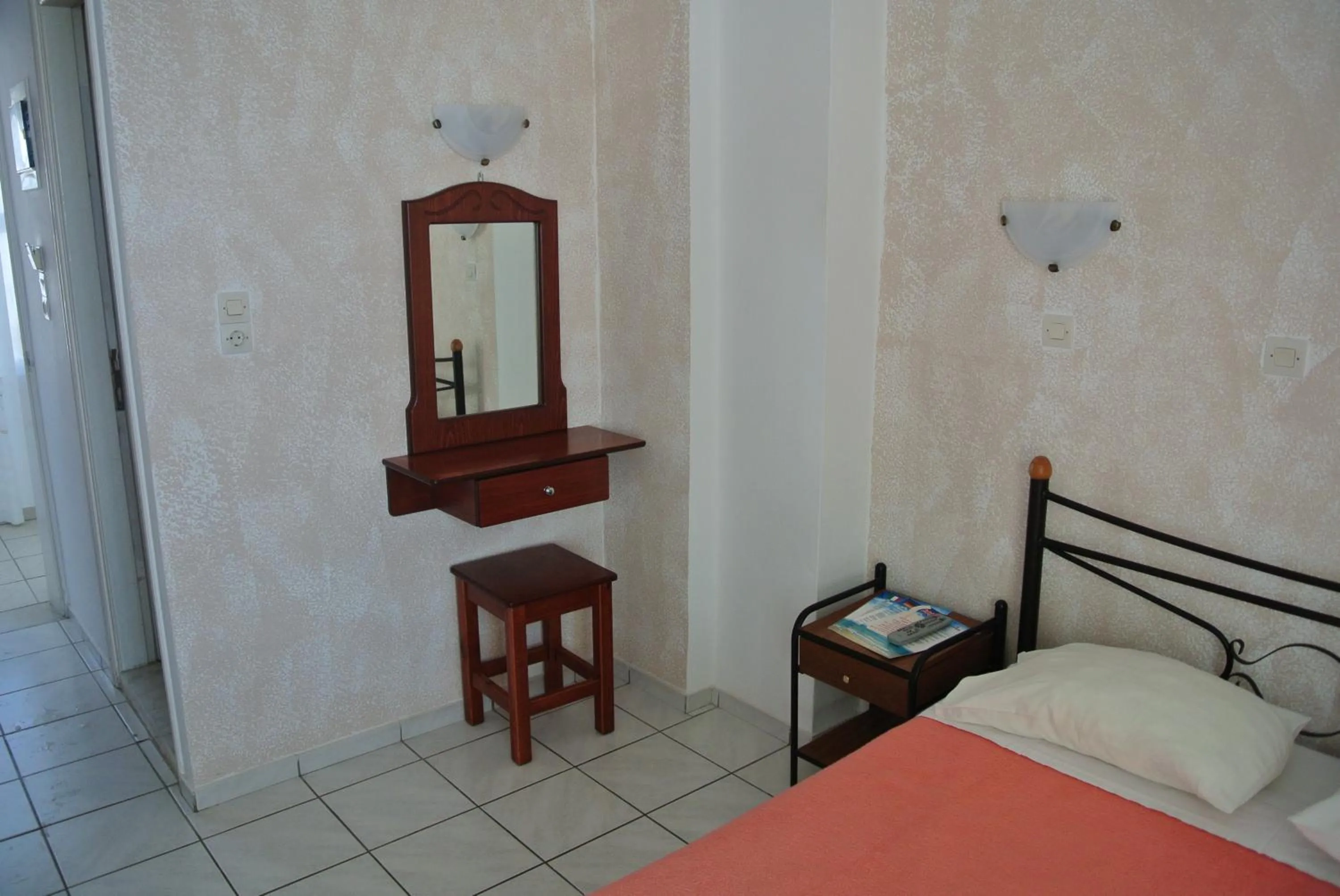 Bed in Kokalakis Hotel