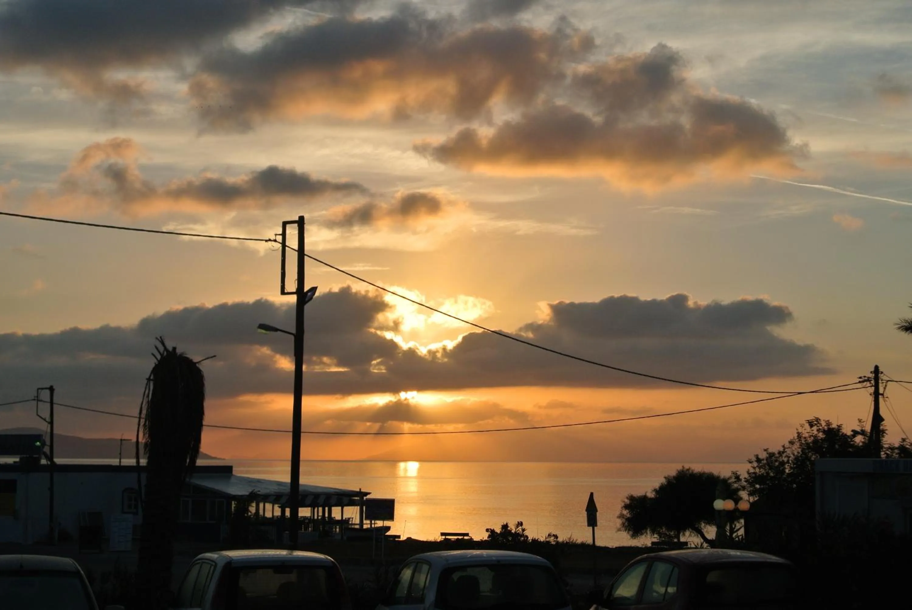 Sunrise in Kokalakis Hotel