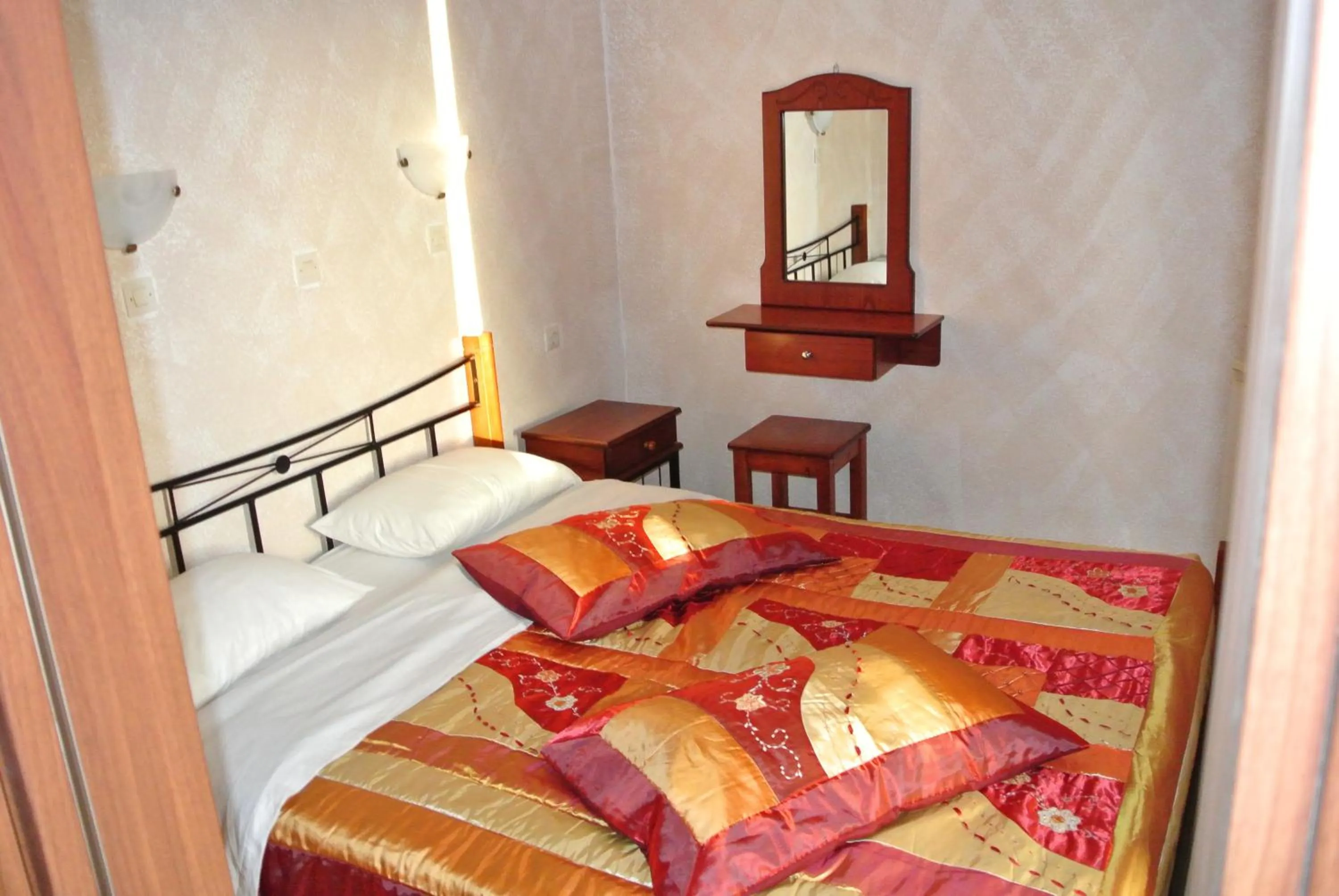 Bed in Kokalakis Hotel