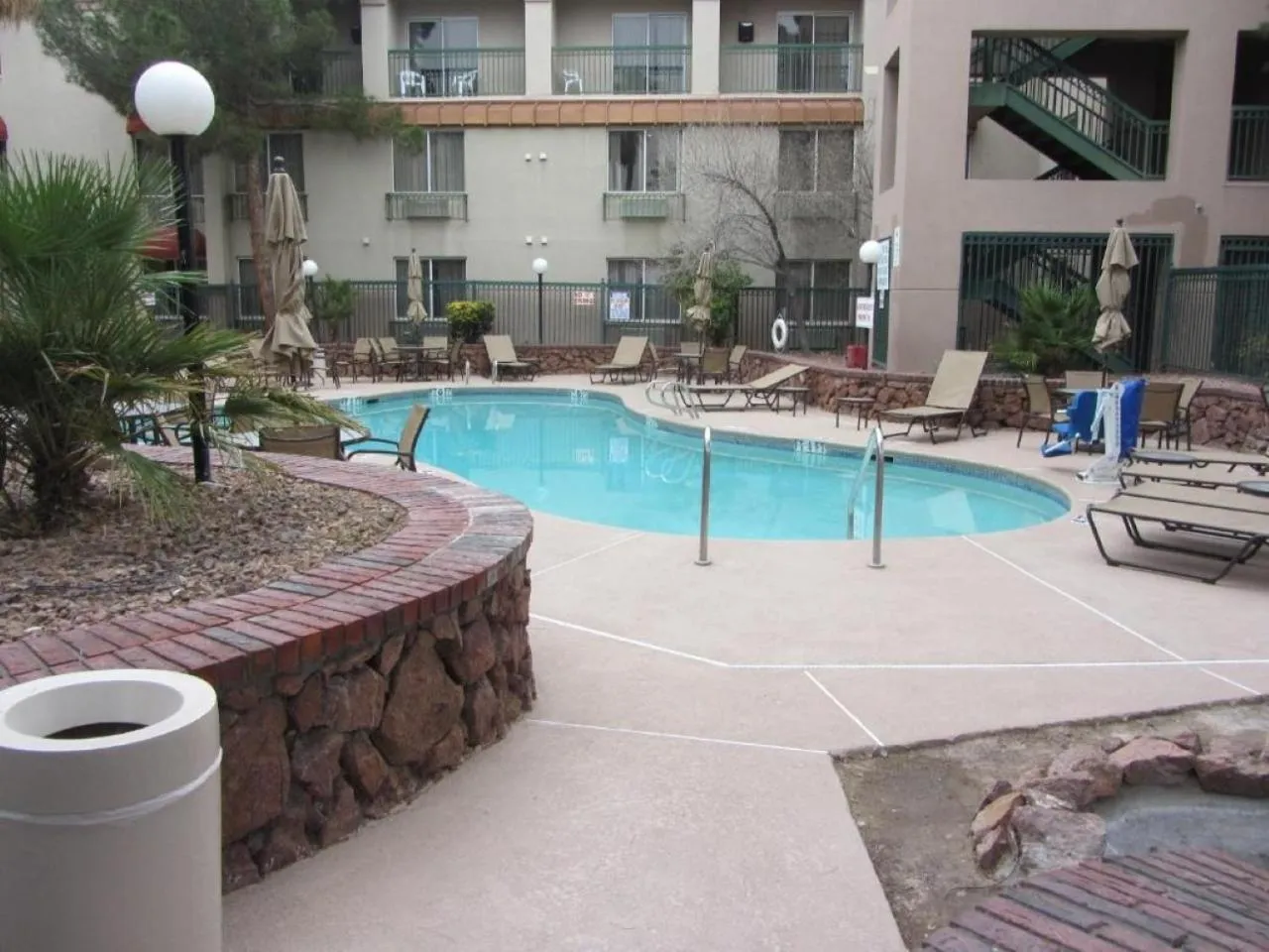 Pool view in Hawthorn Extended Stay by Wyndham El Paso