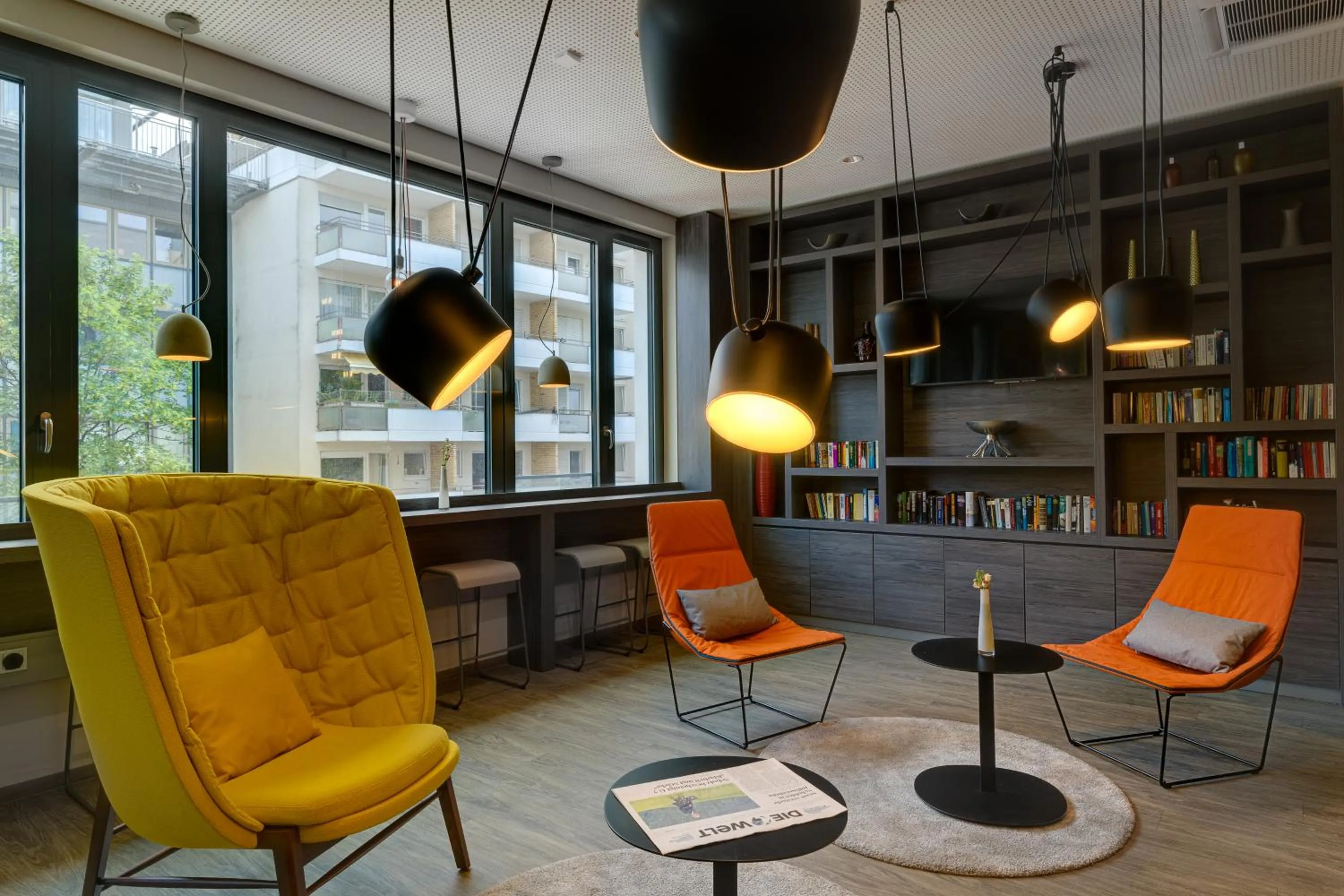 Seating area in Campanile Muenchen Sendling