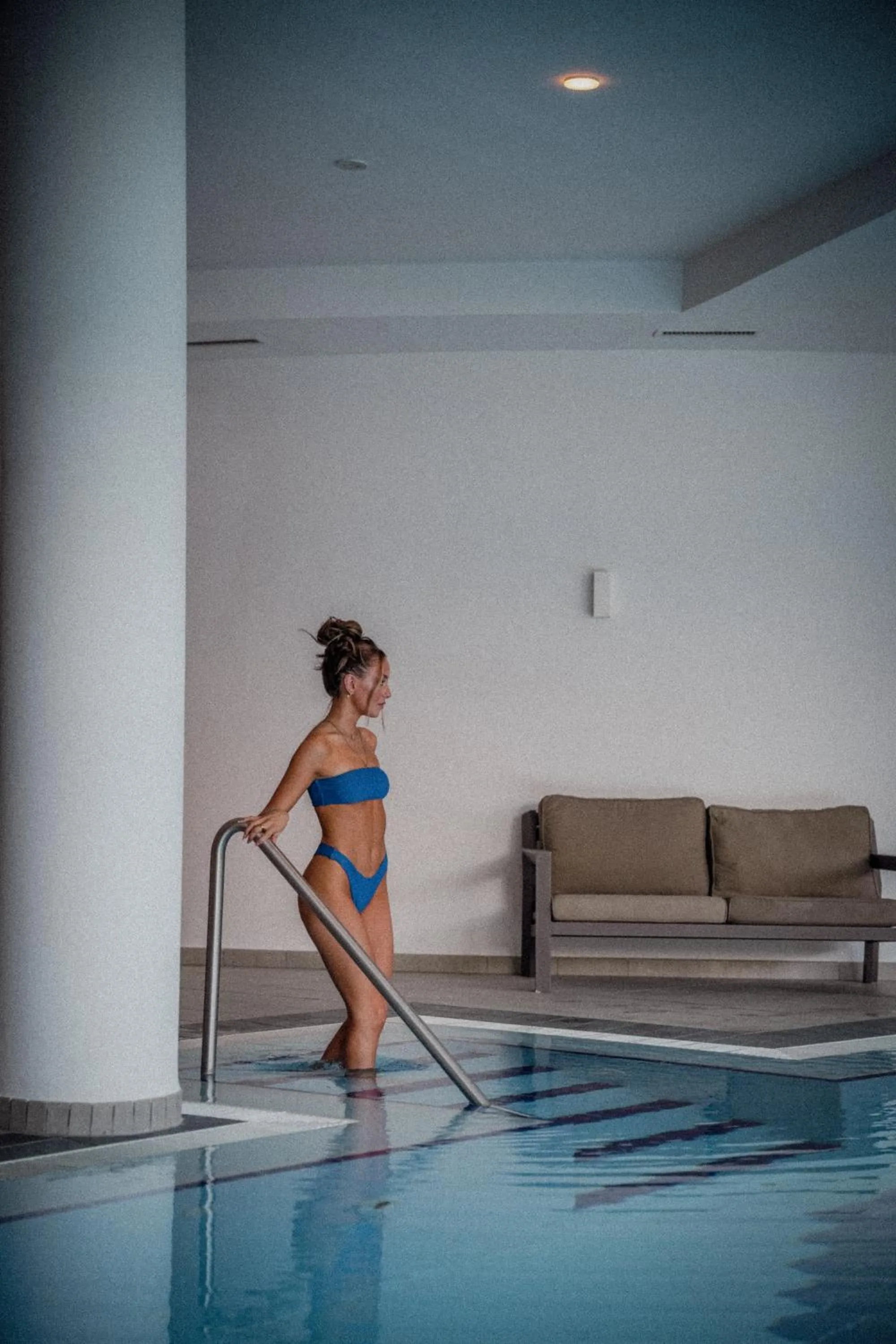 Swimming pool in Anett hotel