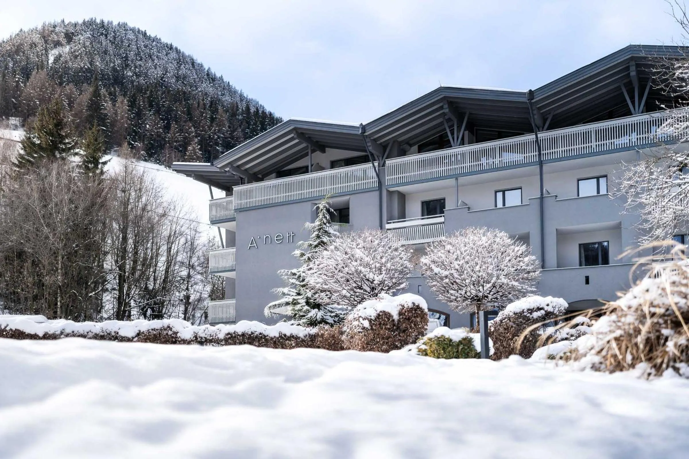 Property building in Anett hotel