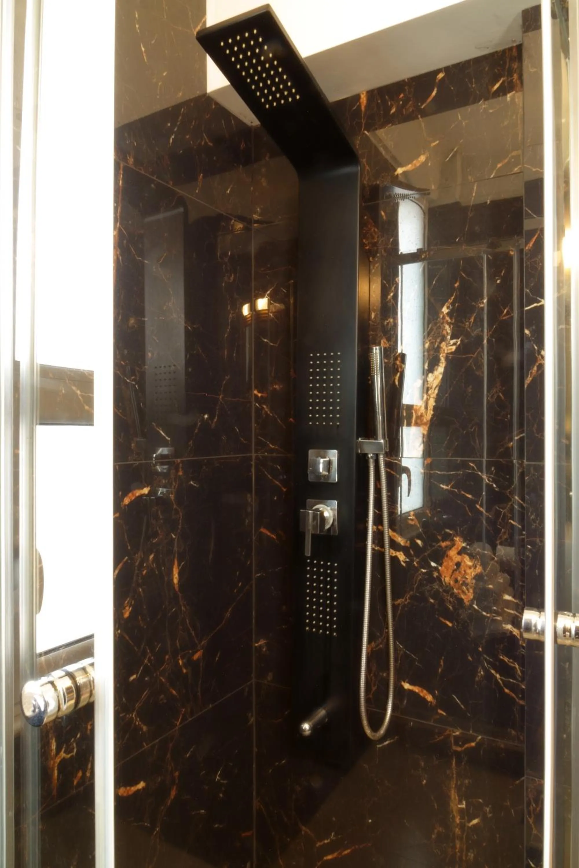 Shower in The Athens Version Luxury Suites