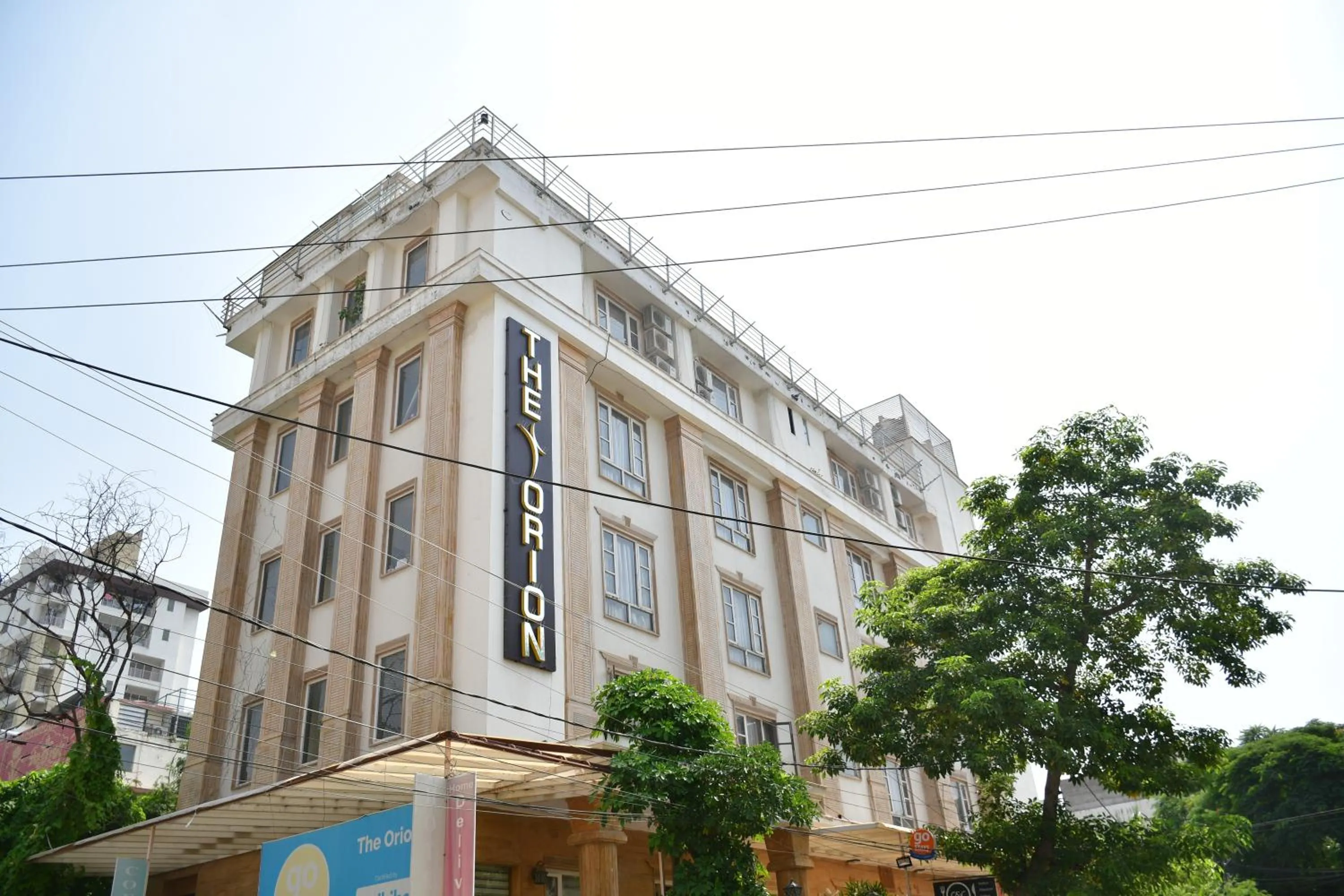 Facade/entrance in Hotel The Orion