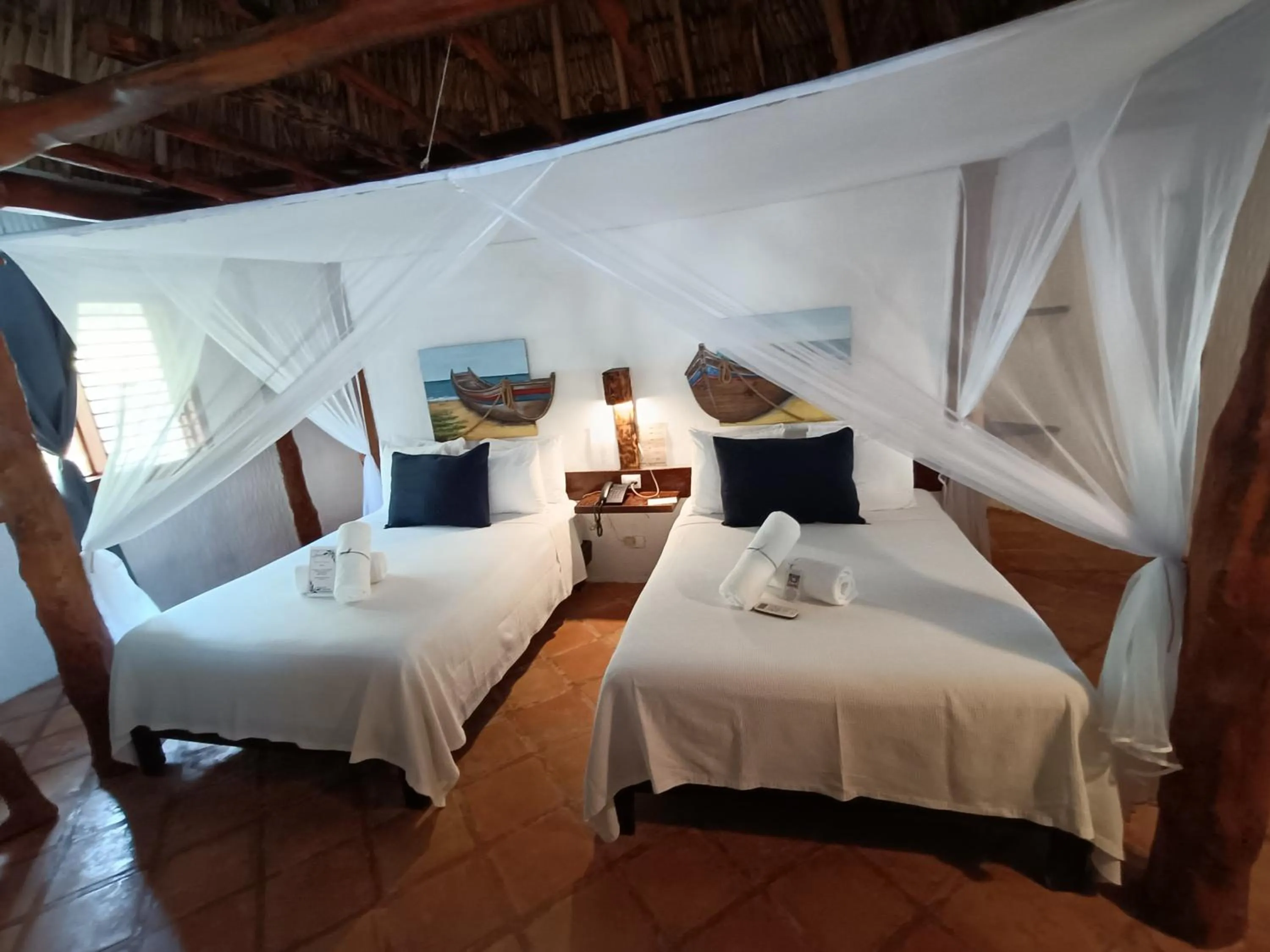 Bed in Holbox by Xaloc