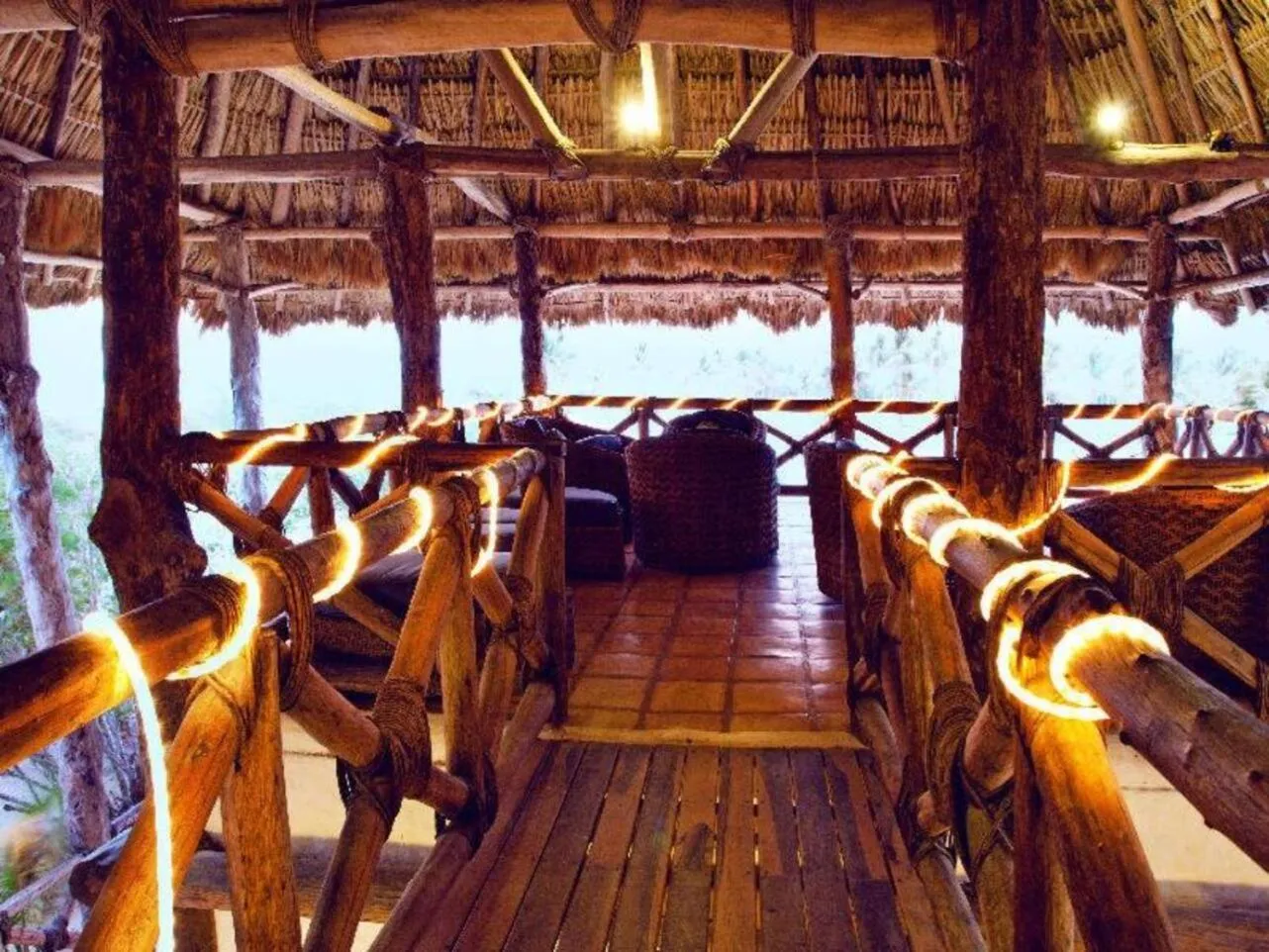 Living room in Holbox by Xaloc