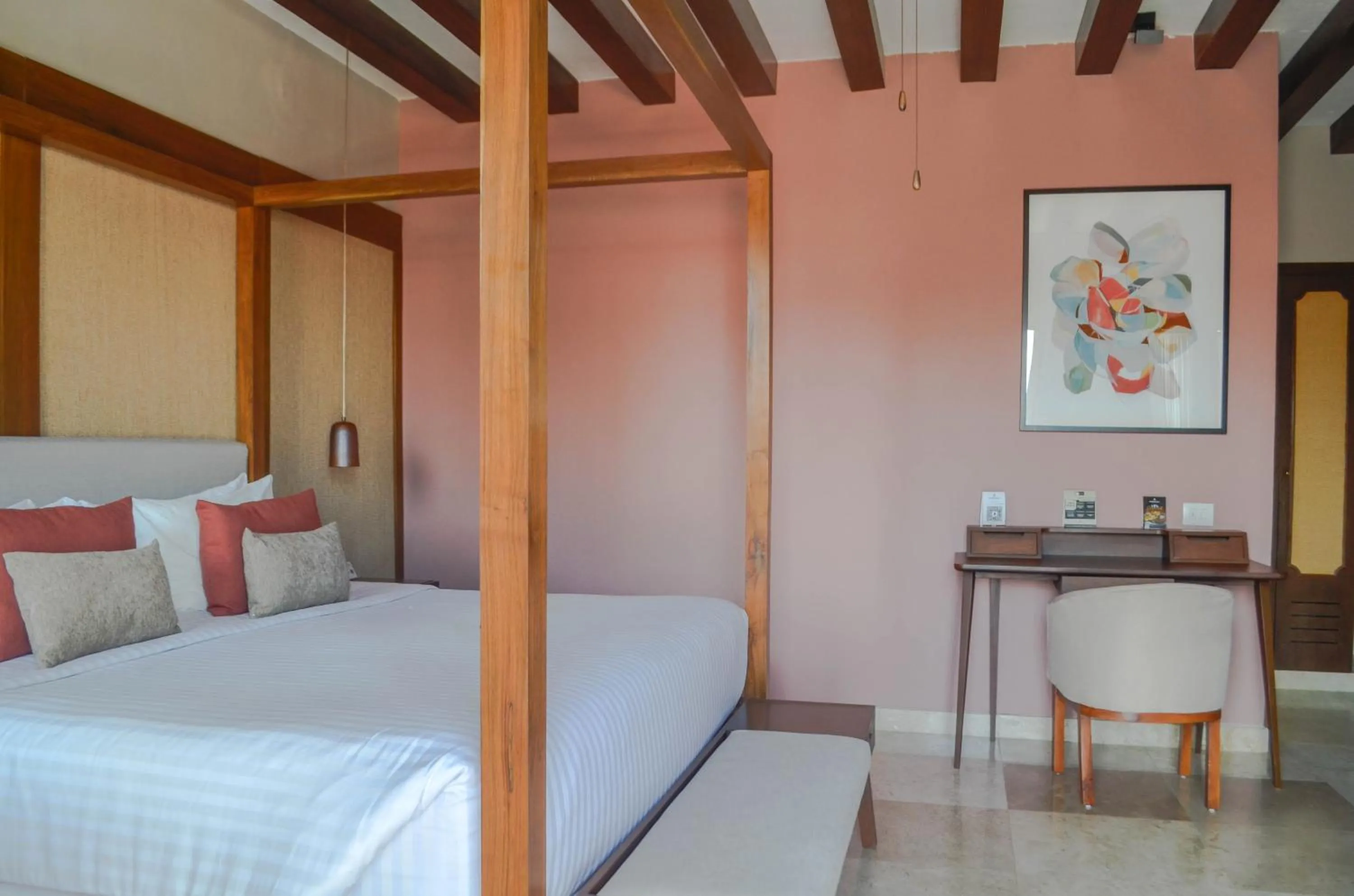 Bed in Casa Lucia Hotel Boutique