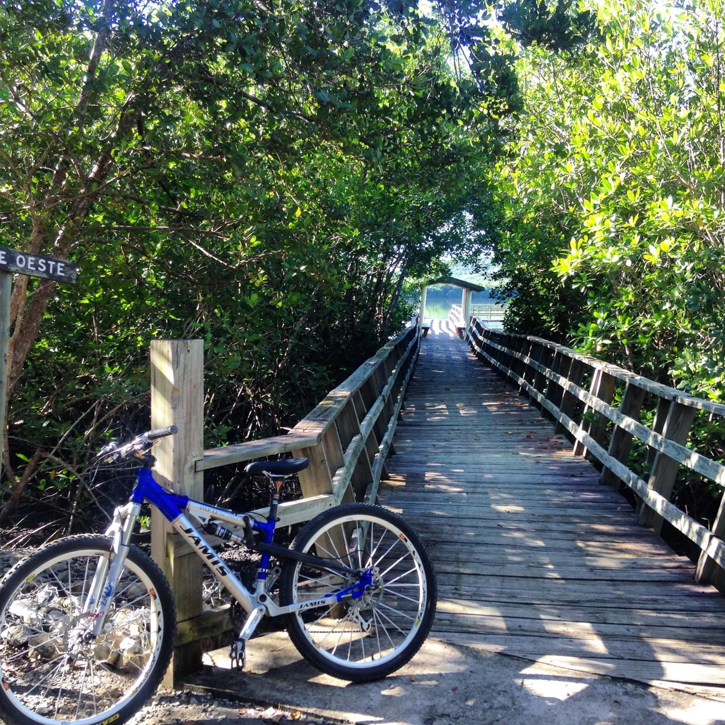 Natural landscape in Parador Boquemar