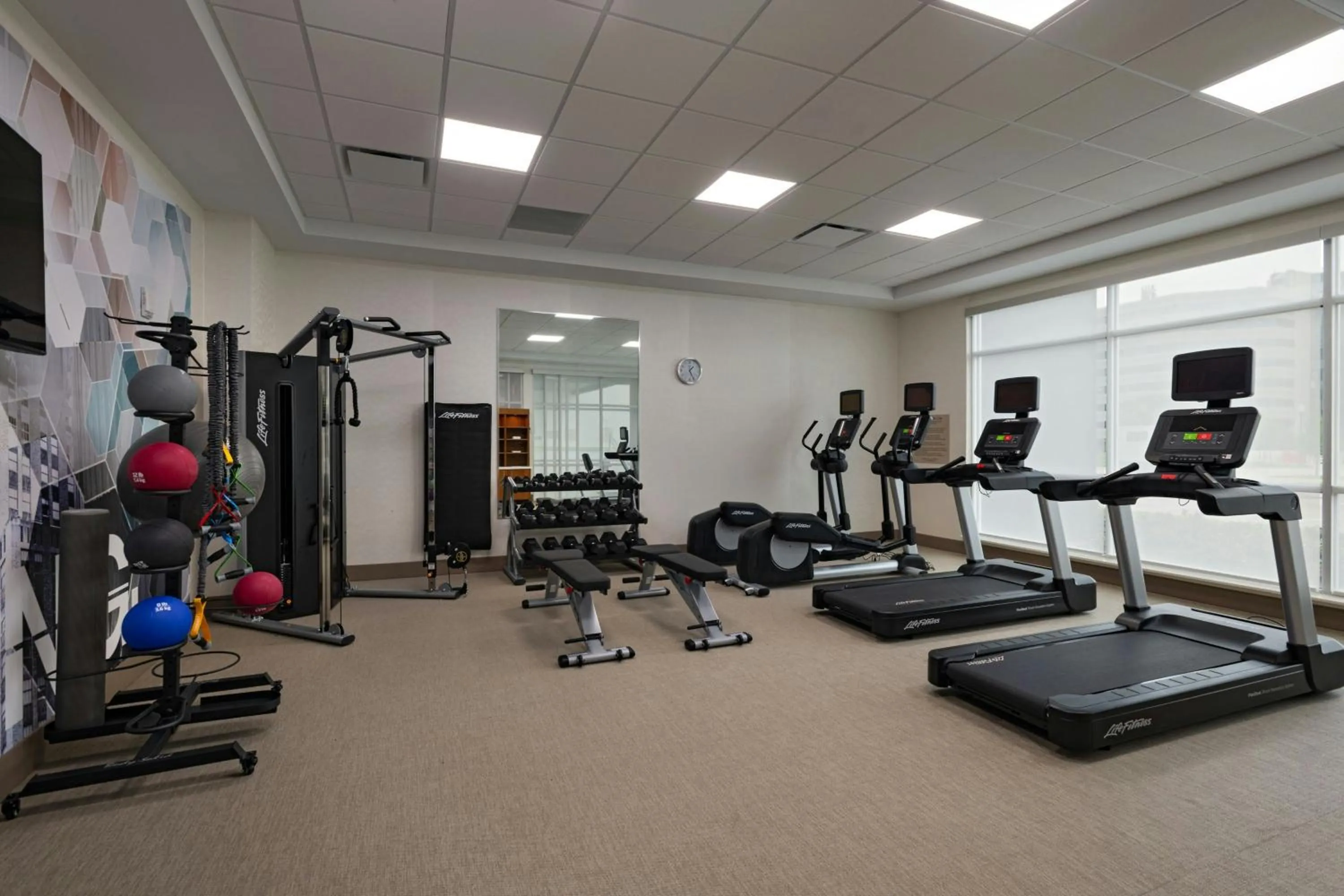 Fitness centre/facilities in SpringHill Suites Waco