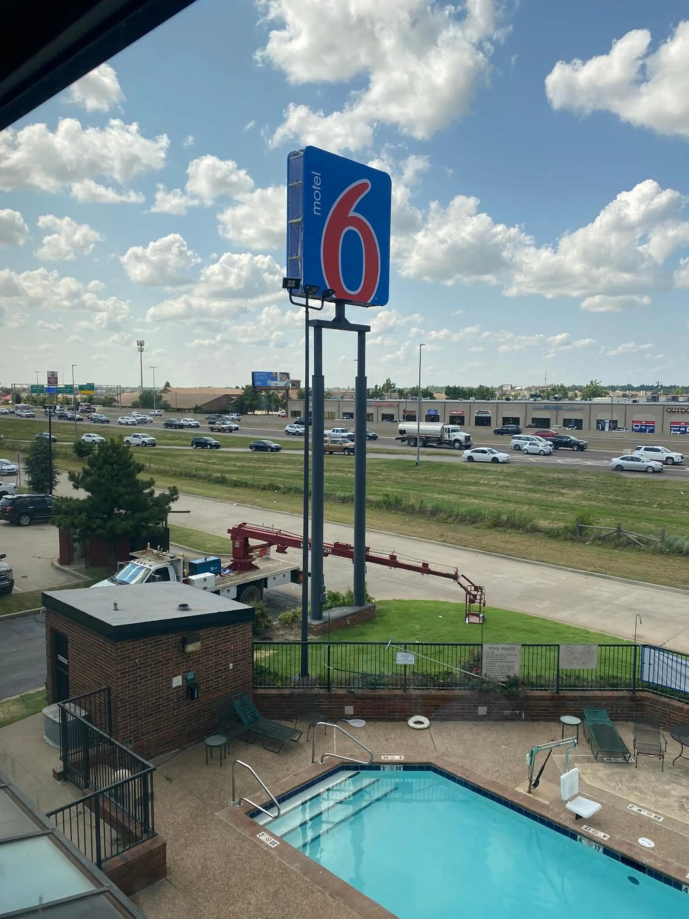 Property building in Motel 6 Oklahoma City OK Fairgrounds West