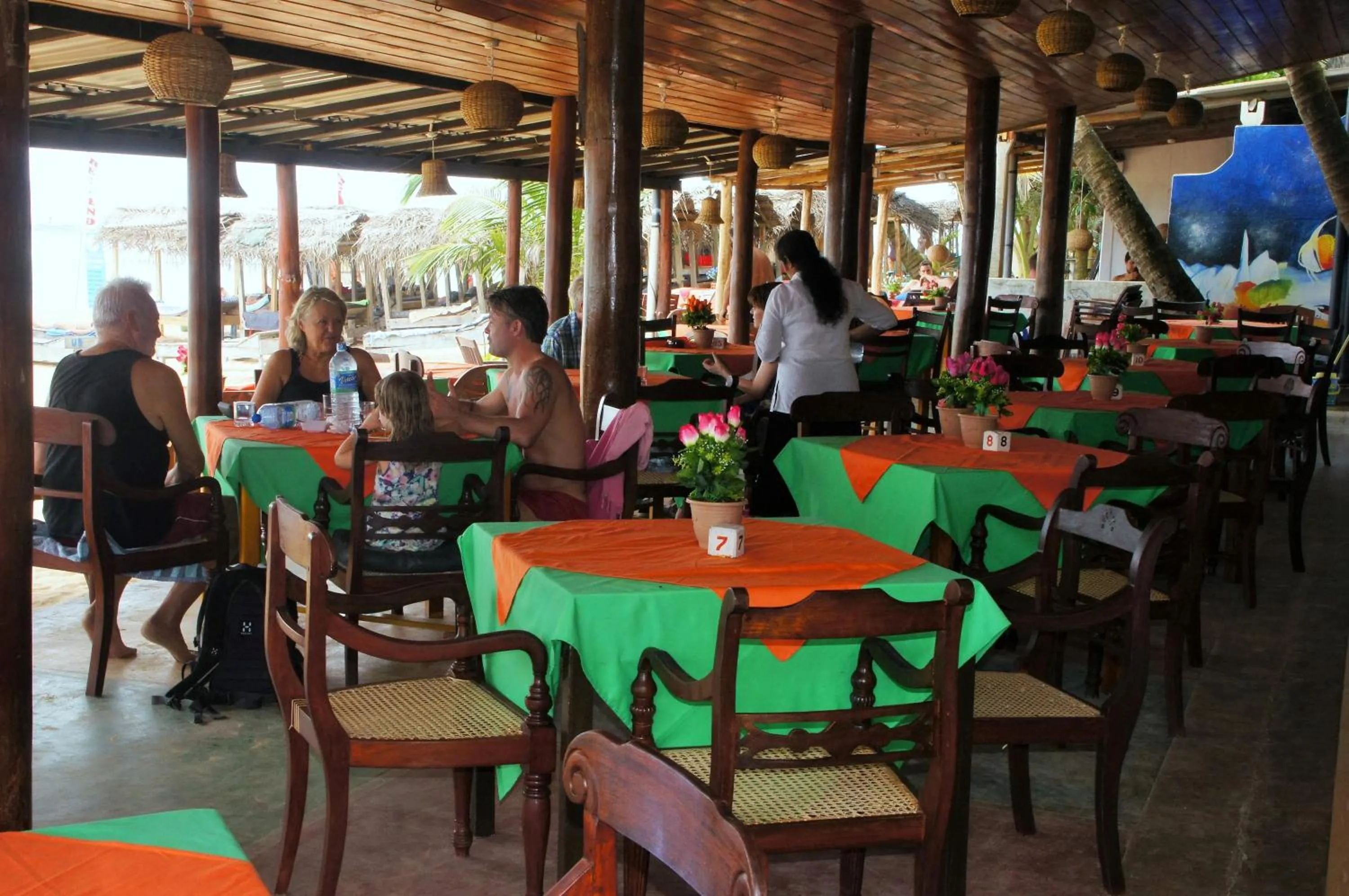 Patio in Ritas Hotel