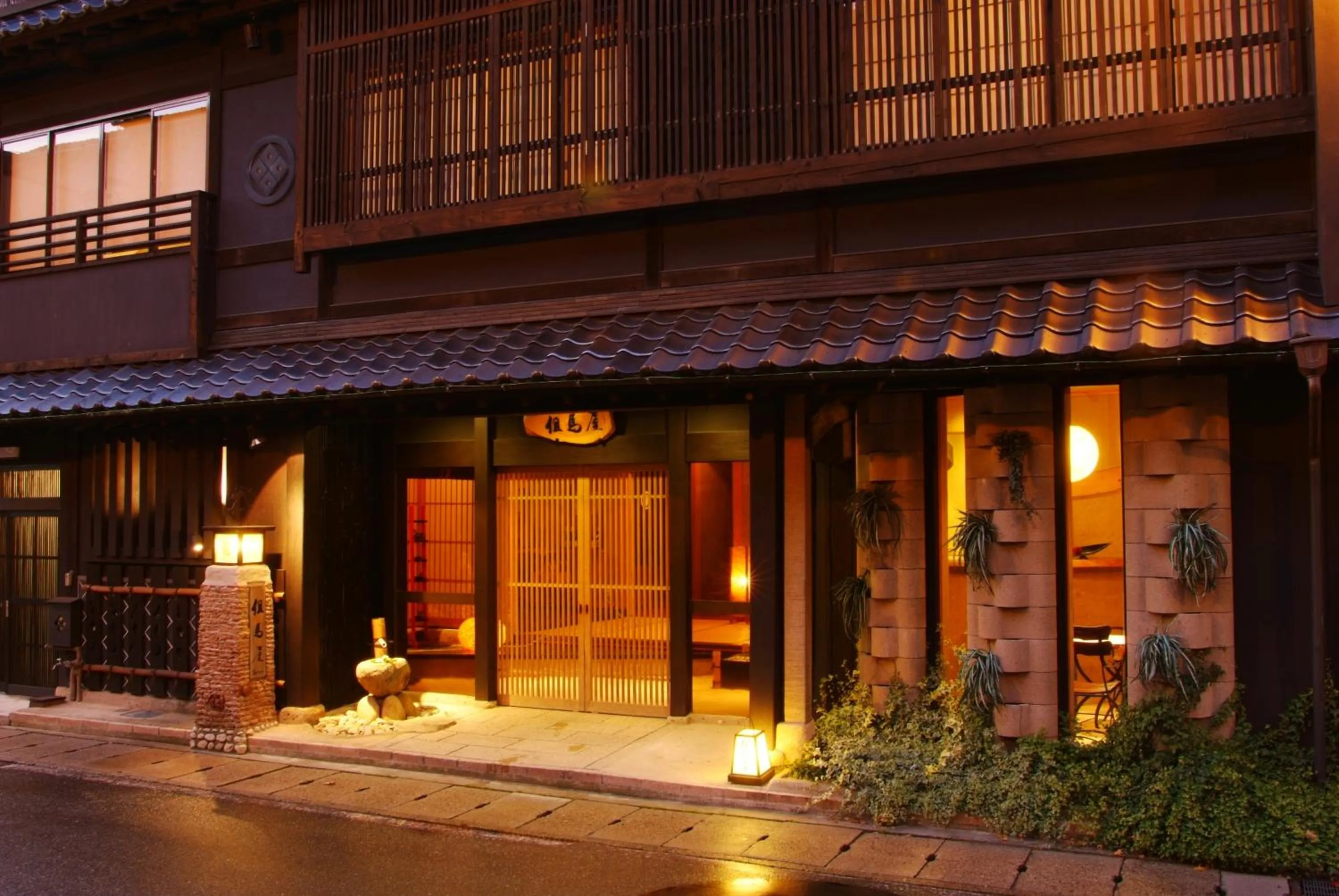 Facade/entrance in Kinosaki Onsen Tajimaya
