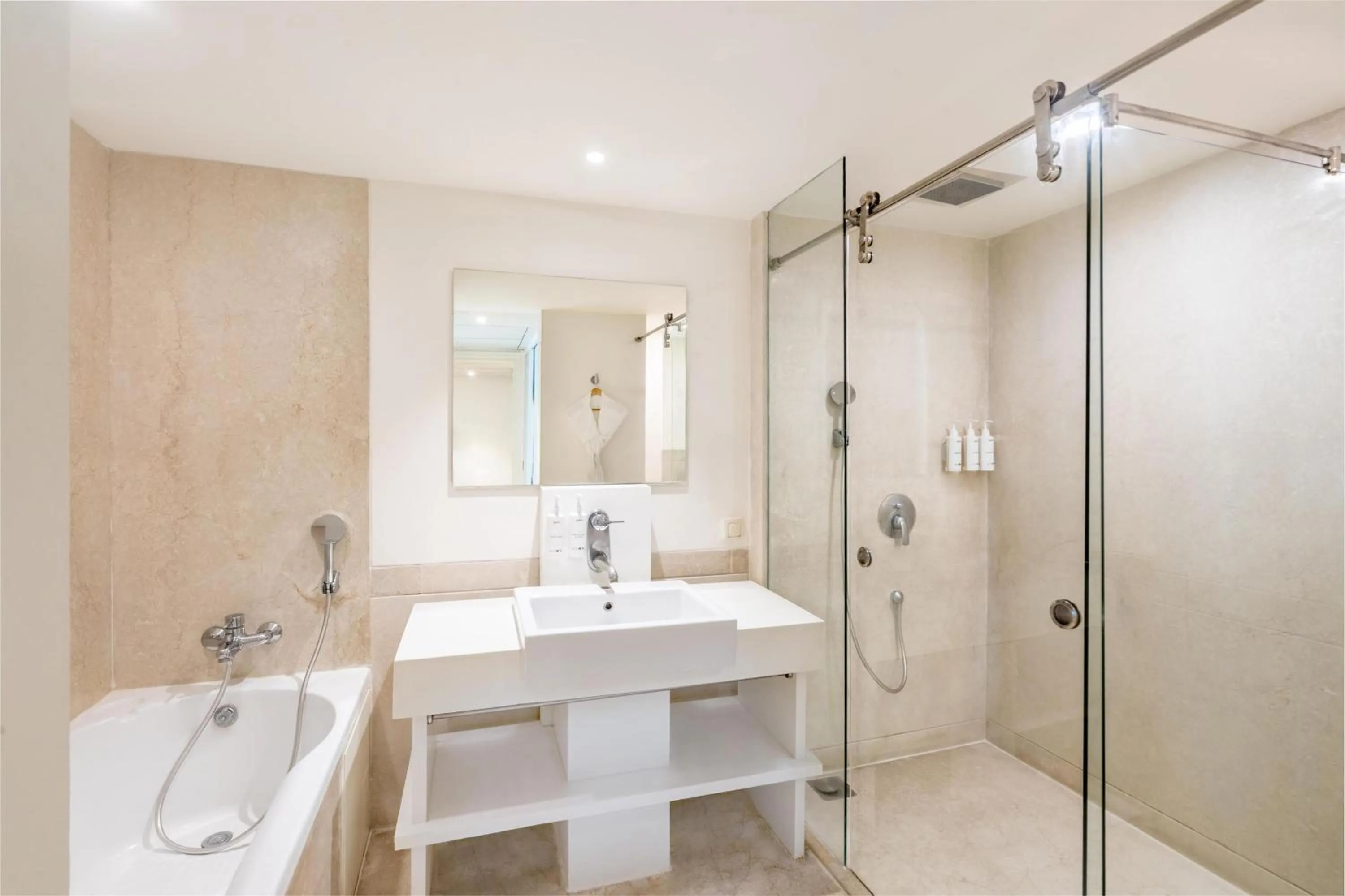 Bathroom in Radisson Hyderabad Hitec City