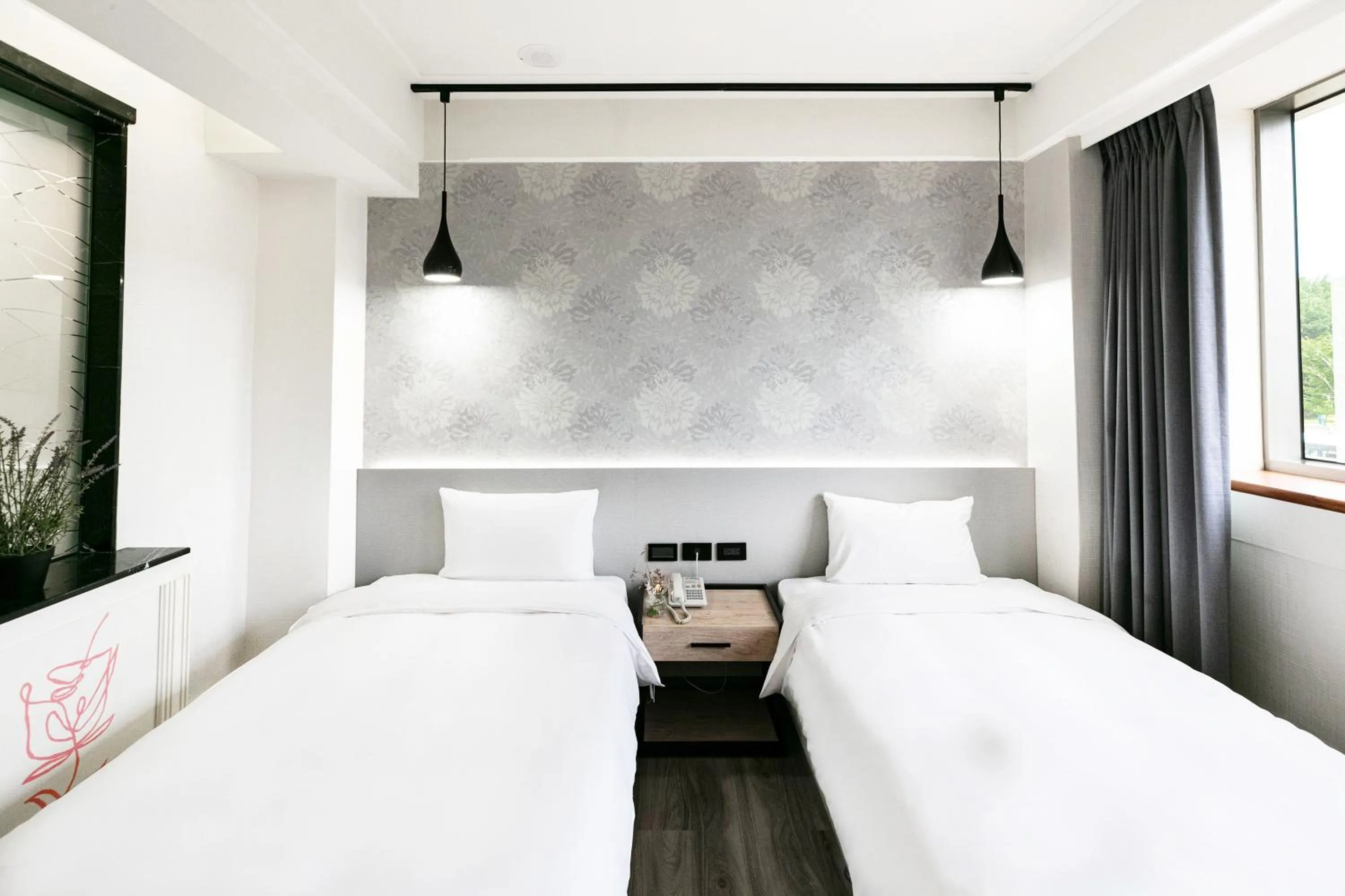 Bed in Dolamanco Hotel